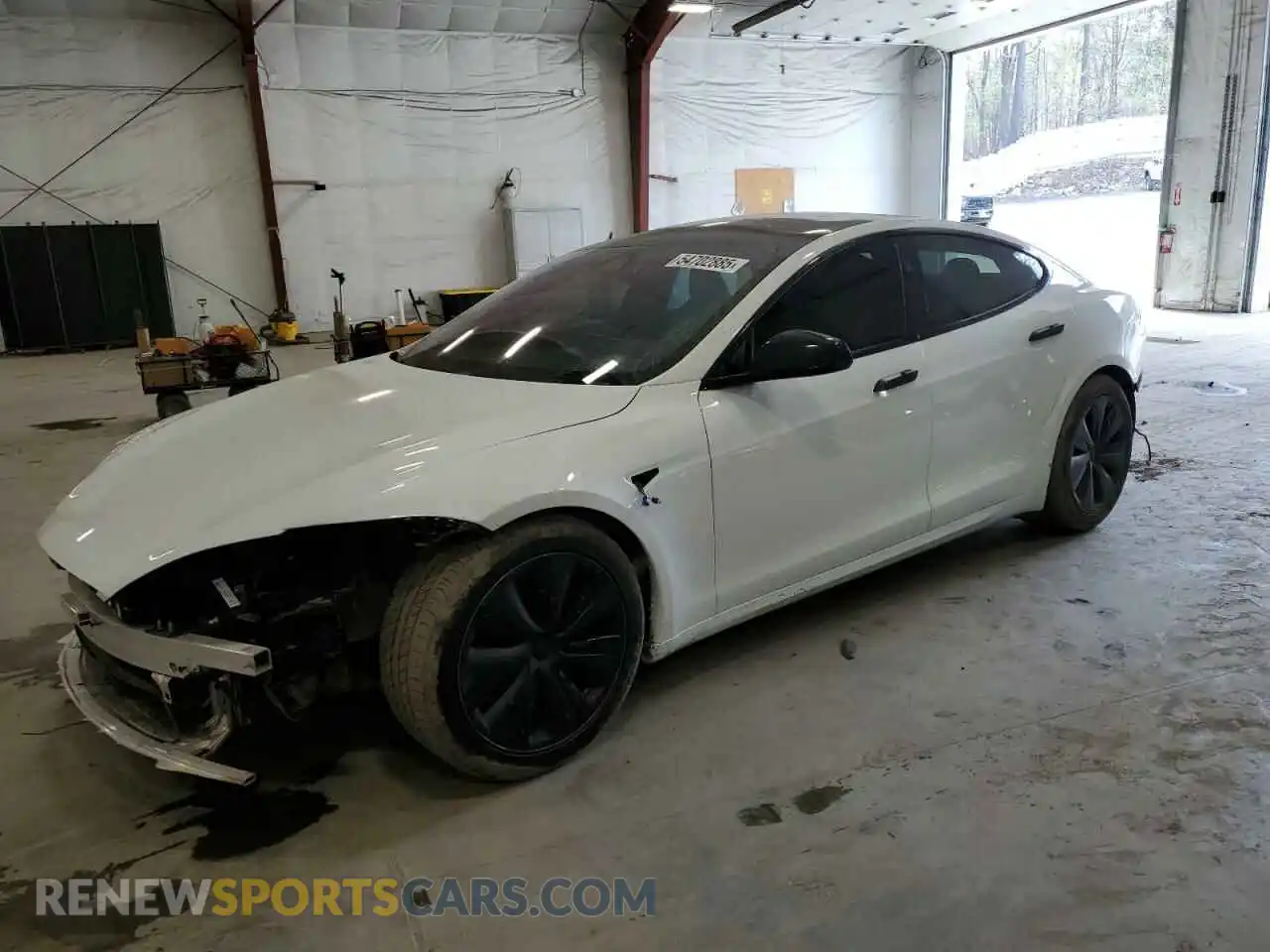 1 Photograph of a damaged car 5YJSA1E56RF538488 TESLA MODEL S 2024