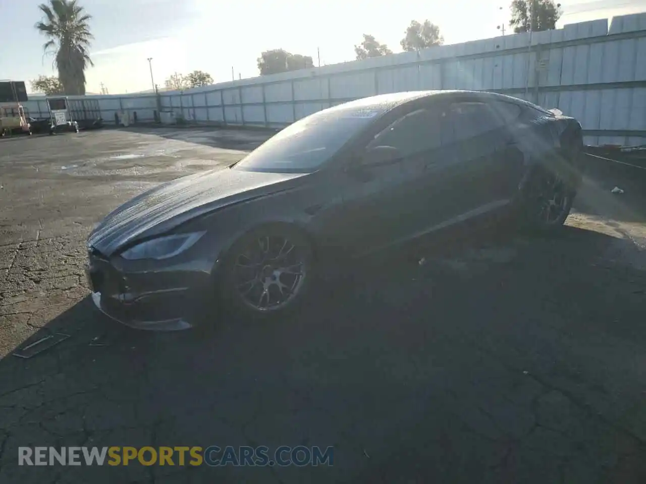 1 Photograph of a damaged car 5YJSA1E57RF534207 TESLA MODEL S 2024
