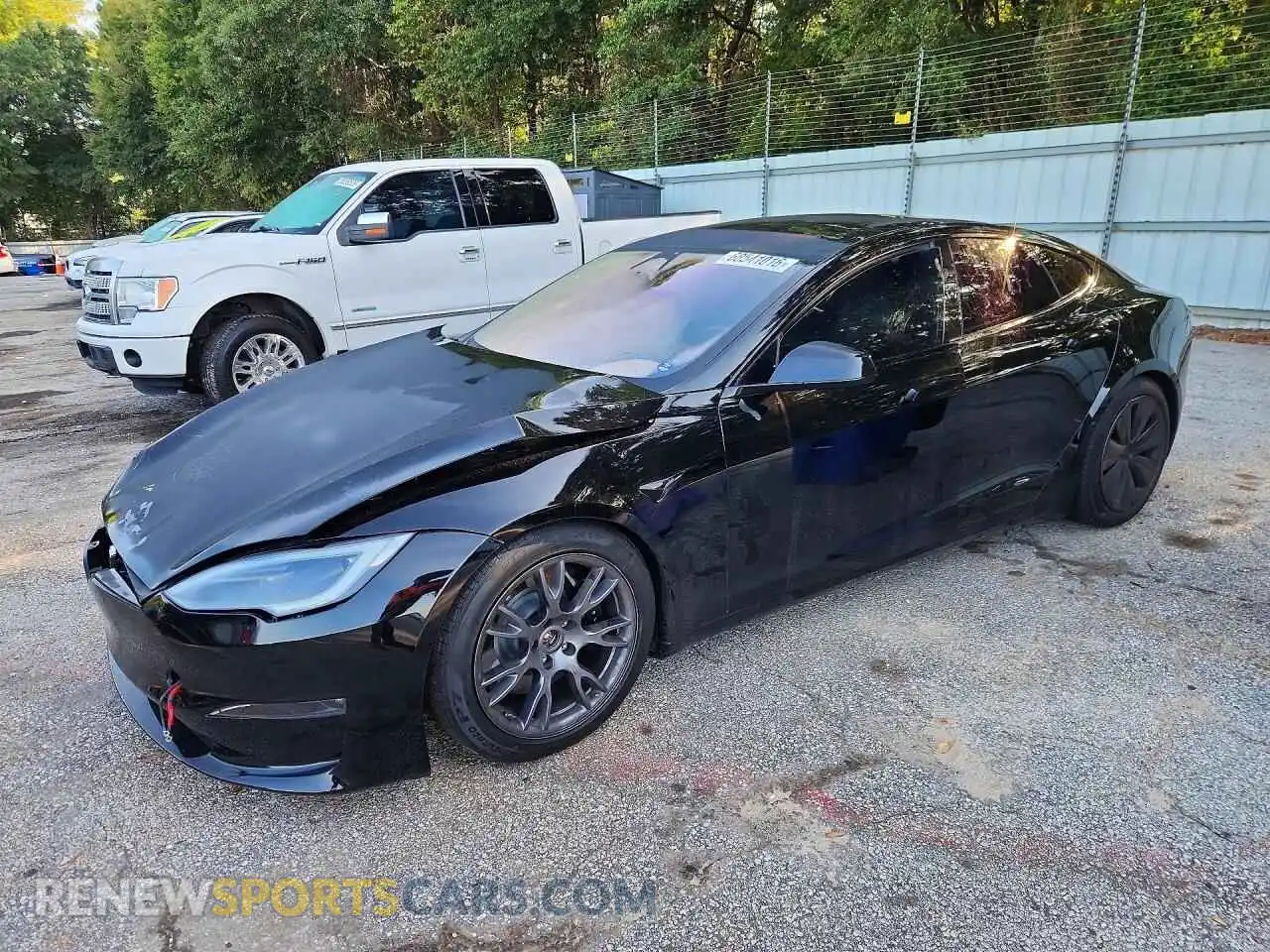 1 Photograph of a damaged car 5YJSA1E59RF536640 TESLA MODEL S 2024