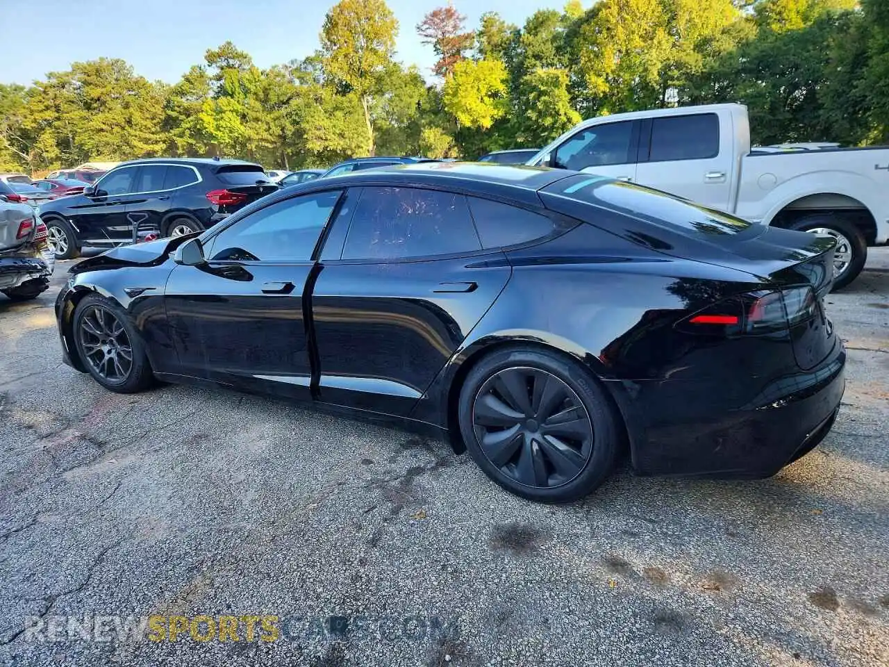 2 Photograph of a damaged car 5YJSA1E59RF536640 TESLA MODEL S 2024