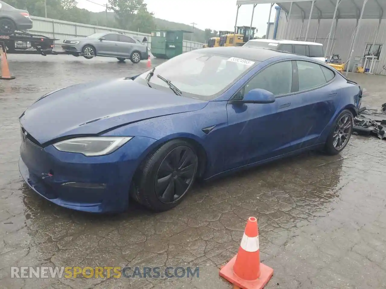 1 fotografías del automóvil dañado 5YJSA1E5XRF542754 TESLA MODEL S 2024