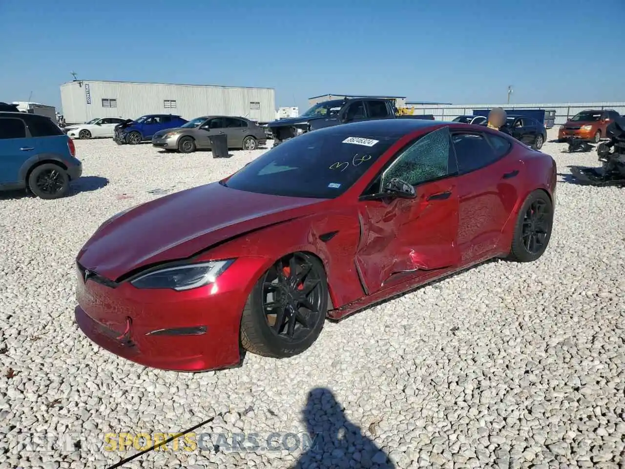 1 Photograph of a damaged car 5YJSA1E61RF533045 TESLA MODEL S 2024