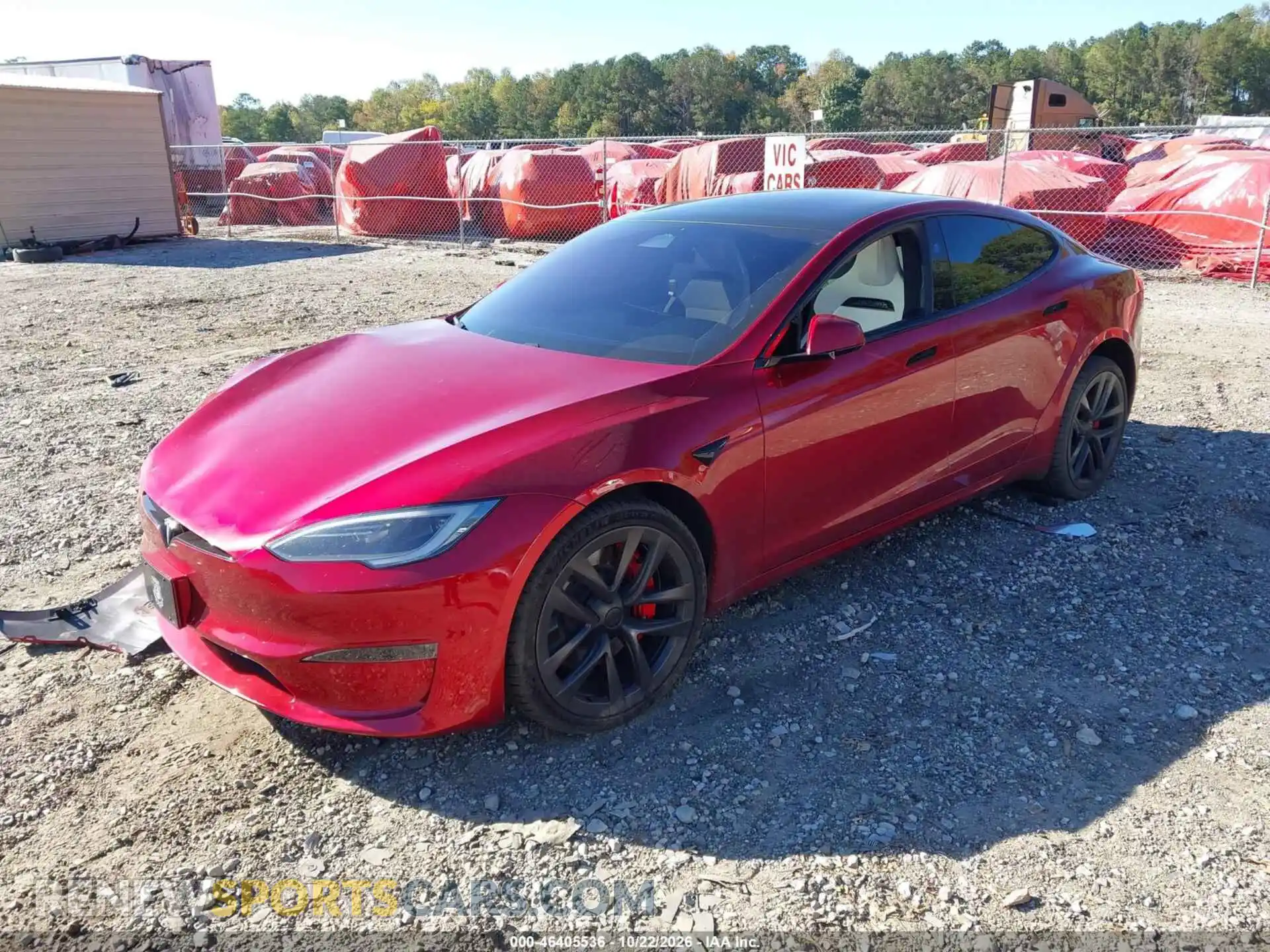2 Фотография поврежденного автомобиля 5YJSA1E61RF539850 TESLA MODEL S 2024