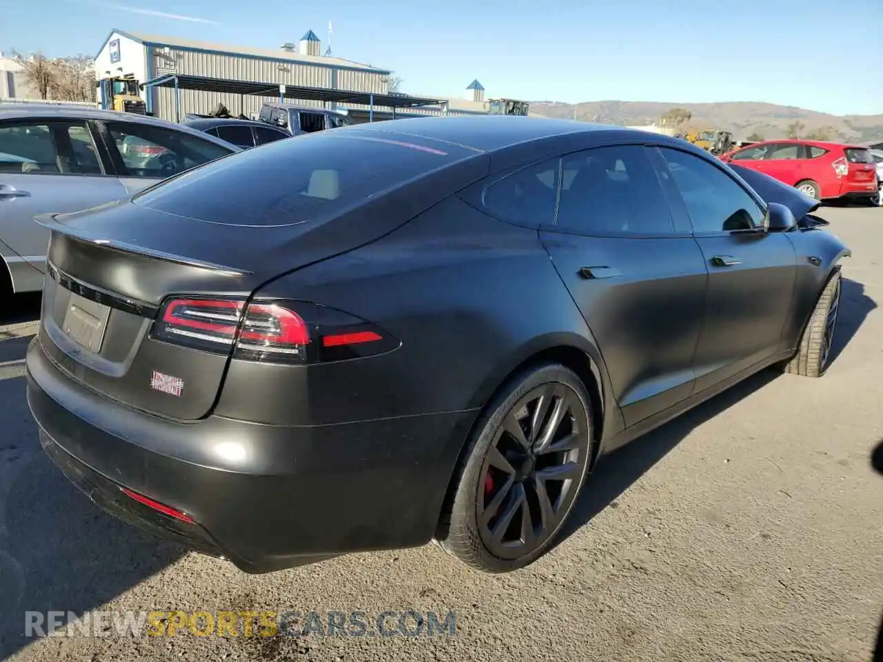 3 Photograph of a damaged car 5YJSA1E65RF533887 TESLA MODEL S 2024