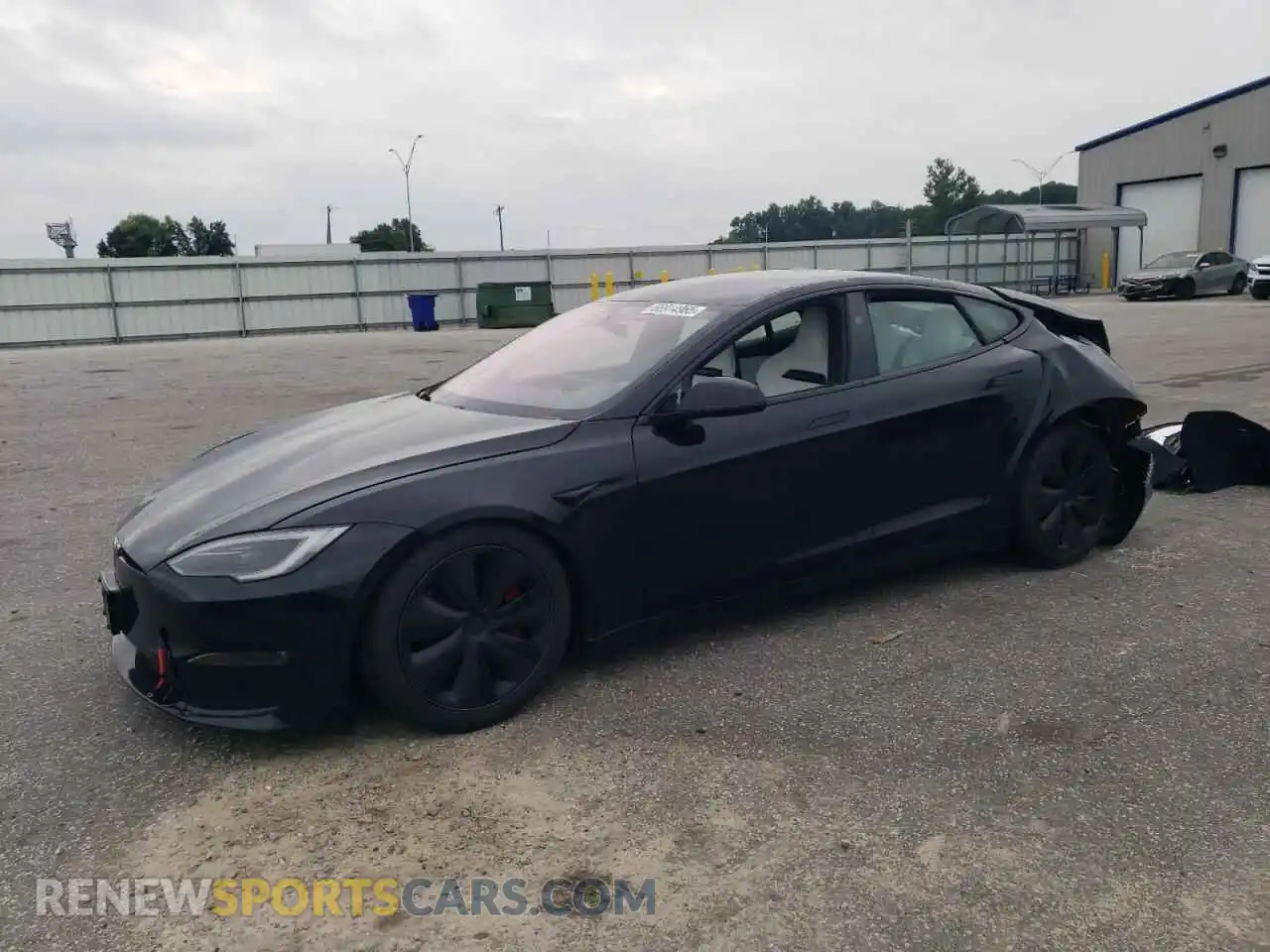 1 Photograph of a damaged car 5YJSA1E65RF541150 TESLA MODEL S 2024