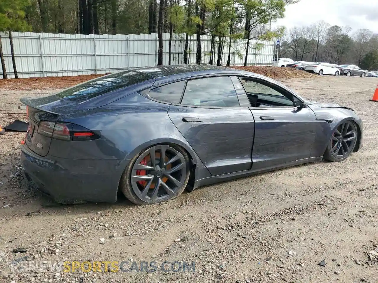 3 Photograph of a damaged car 5YJSA1E67RF533518 TESLA MODEL S 2024
