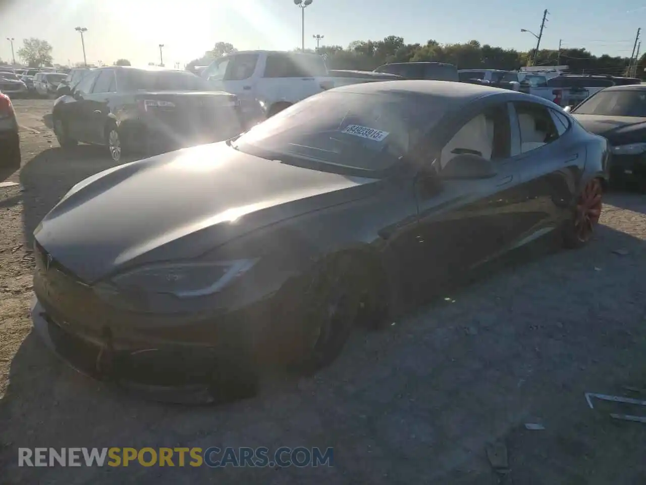 1 Photograph of a damaged car 5YJSA1E6XRF538664 TESLA MODEL S 2024