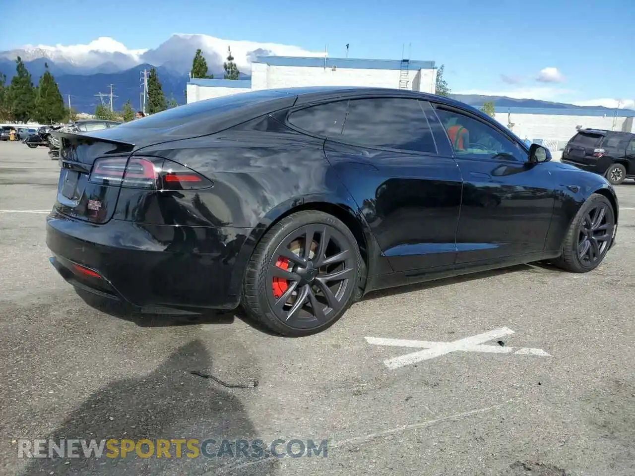 3 Photograph of a damaged car 5YJSA1E6XRF539295 TESLA MODEL S 2024