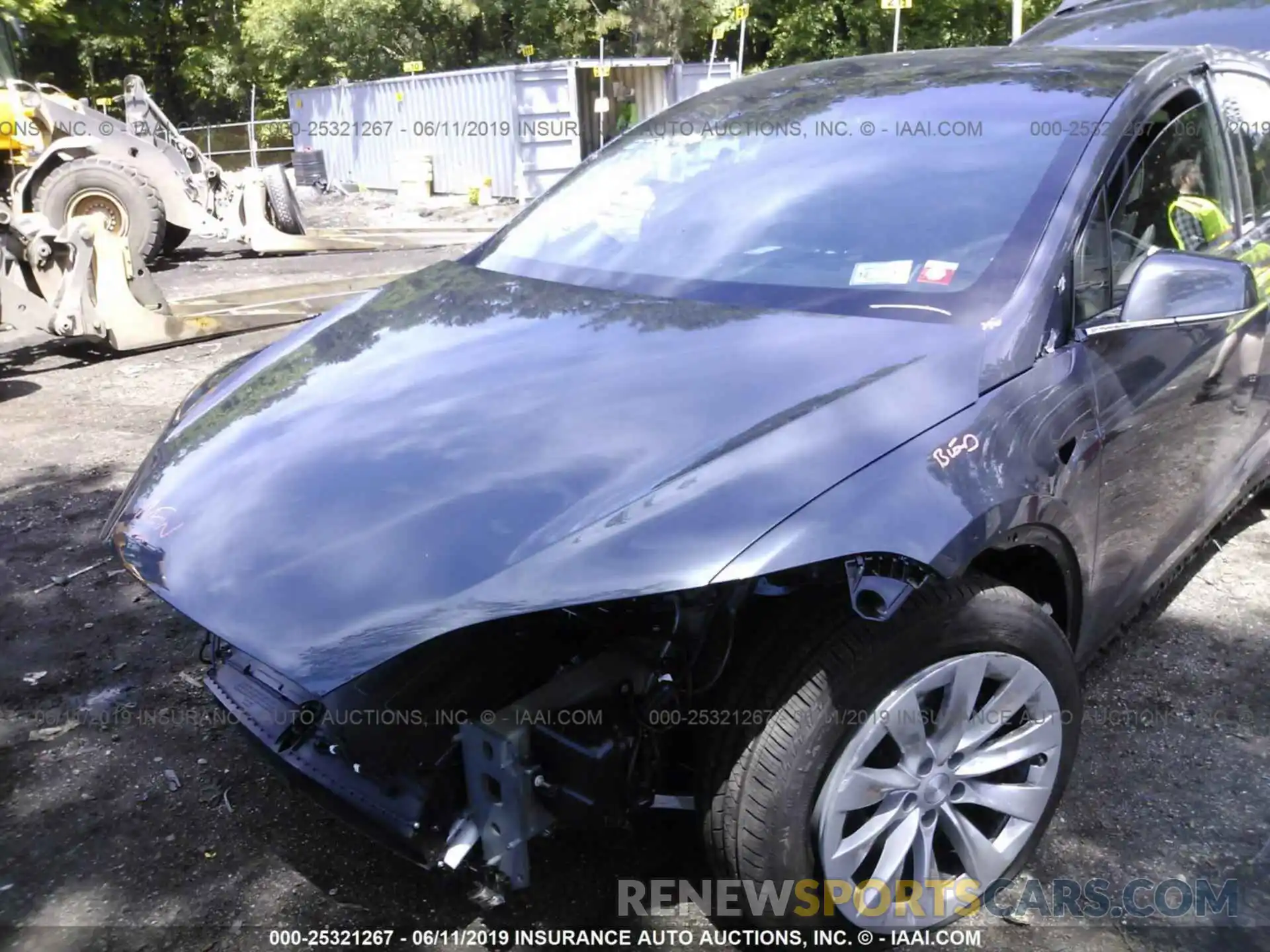 6 Photograph of a damaged car 5YJXCAE24KF151353 TESLA MODEL X 2019
