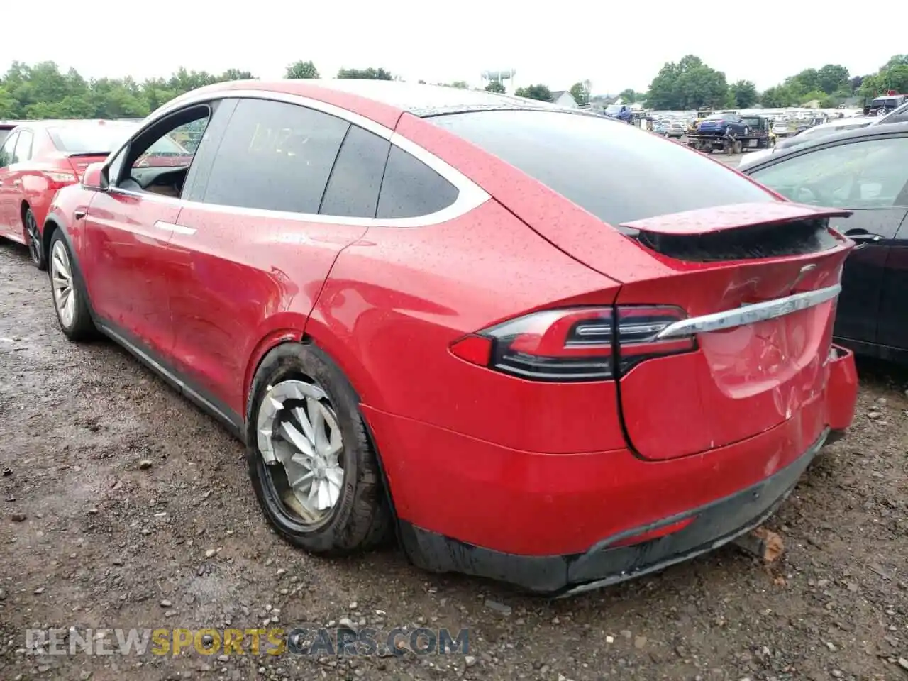 3 Photograph of a damaged car 5YJXCAE23LF244401 TESLA MODEL X 2020