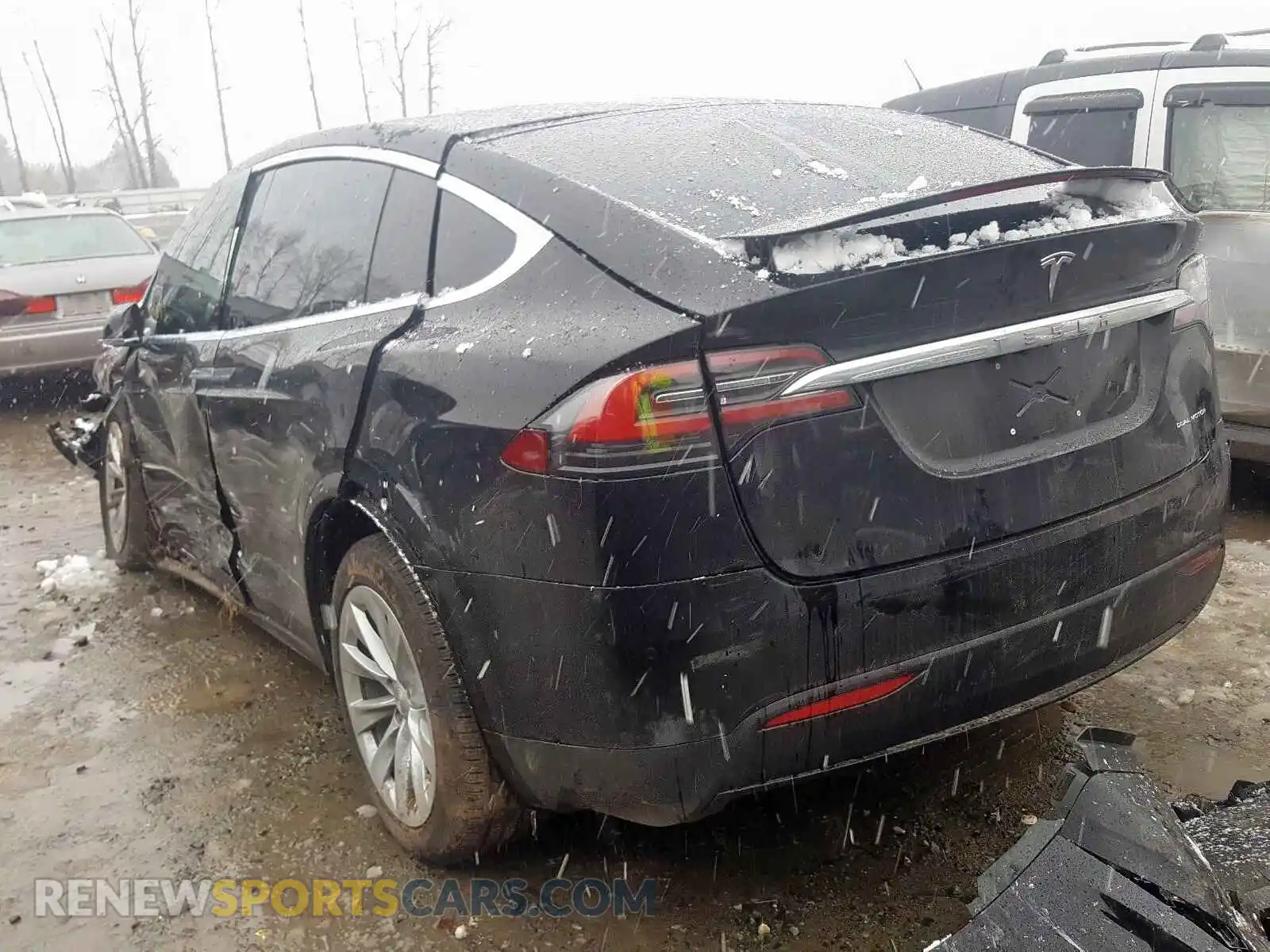 3 Photograph of a damaged car 5YJXCAE29LF231040 TESLA MODEL X 2020