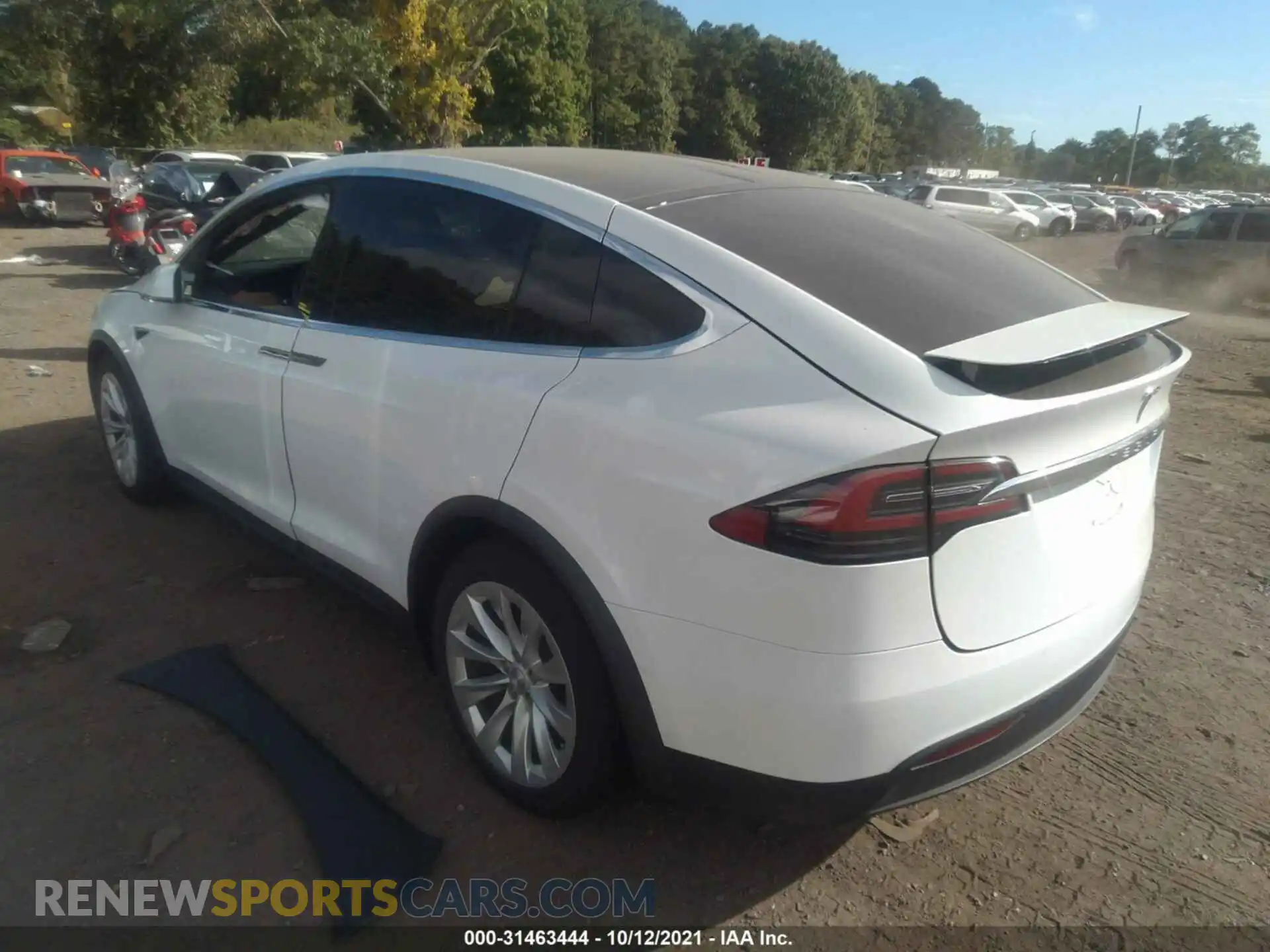 3 Photograph of a damaged car 5YJXCBE21LF227876 TESLA MODEL X 2020