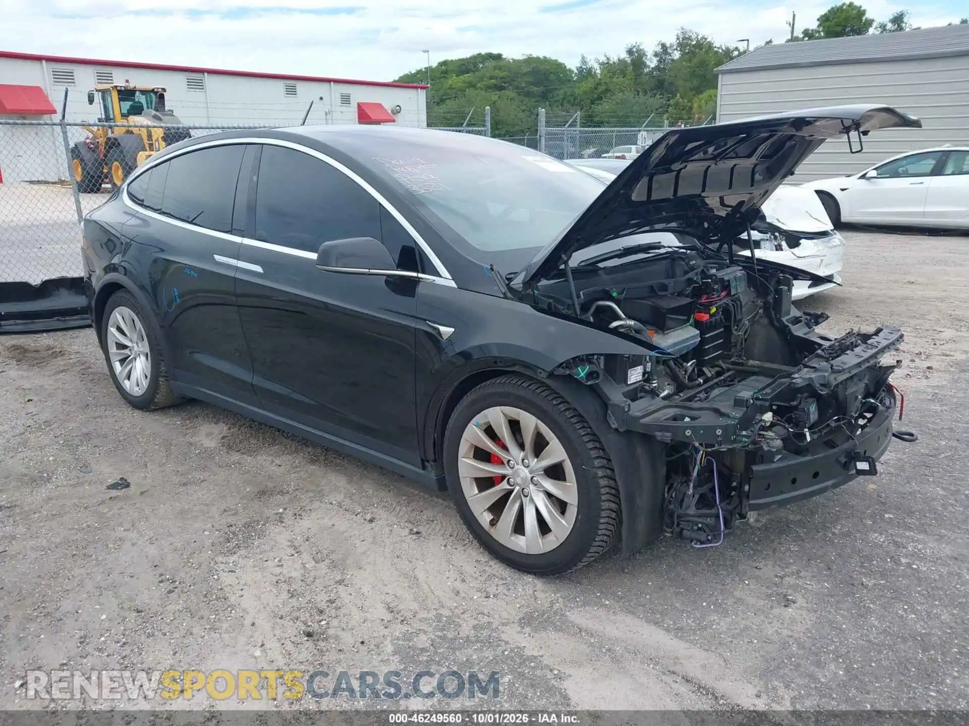 1 Photograph of a damaged car 5YJXCAE40MF322331 TESLA MODEL X 2021