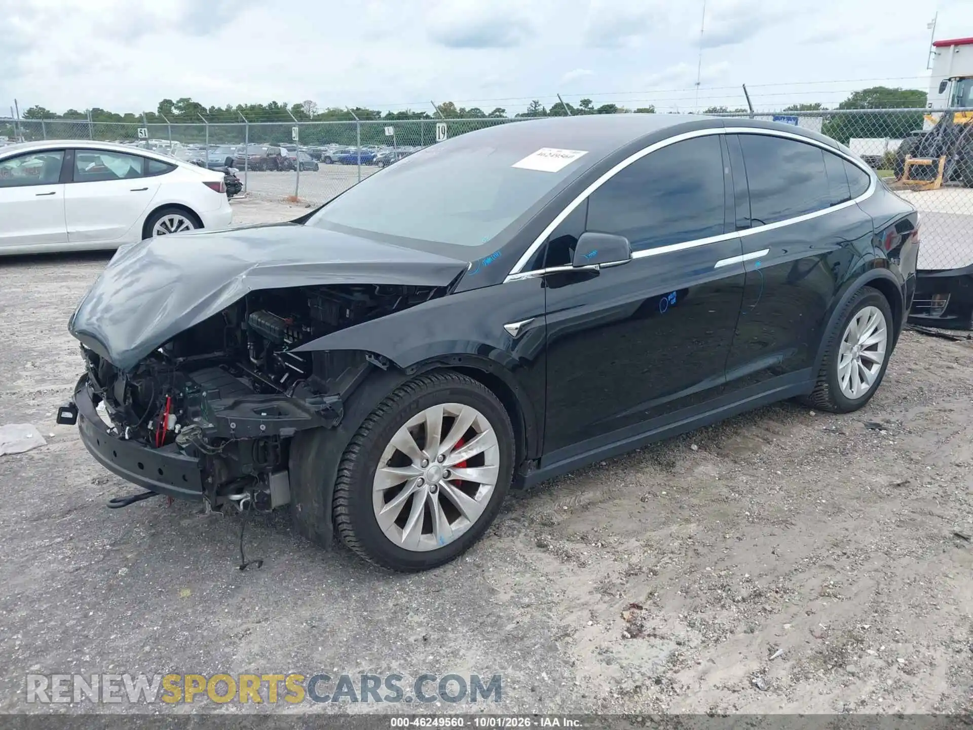 2 Photograph of a damaged car 5YJXCAE40MF322331 TESLA MODEL X 2021