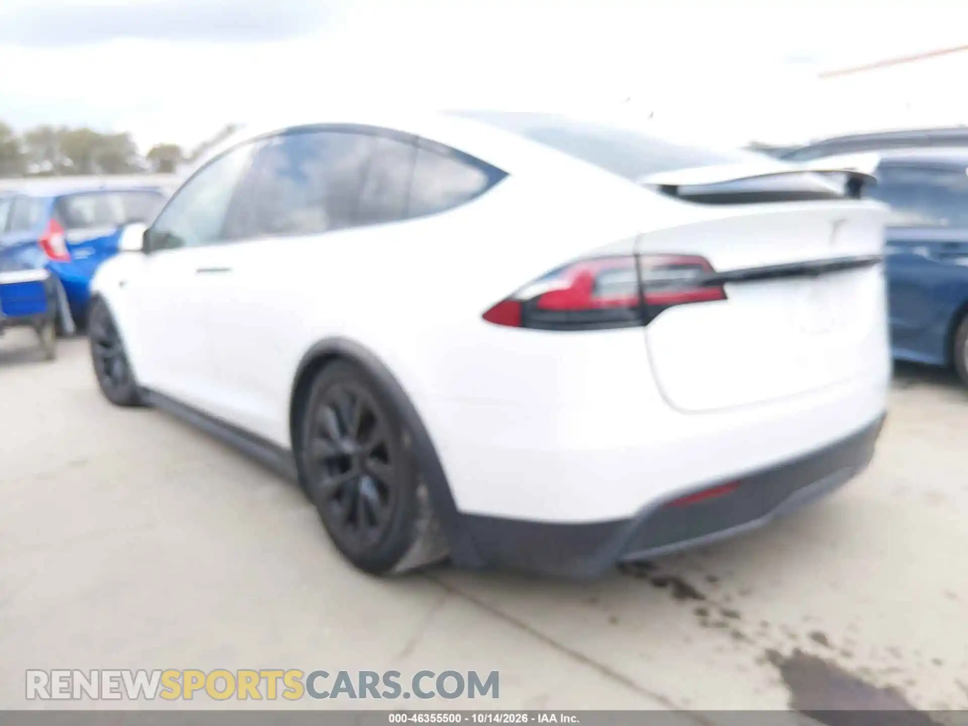 3 Photograph of a damaged car 5YJXCBE5XMF326353 TESLA MODEL X 2021