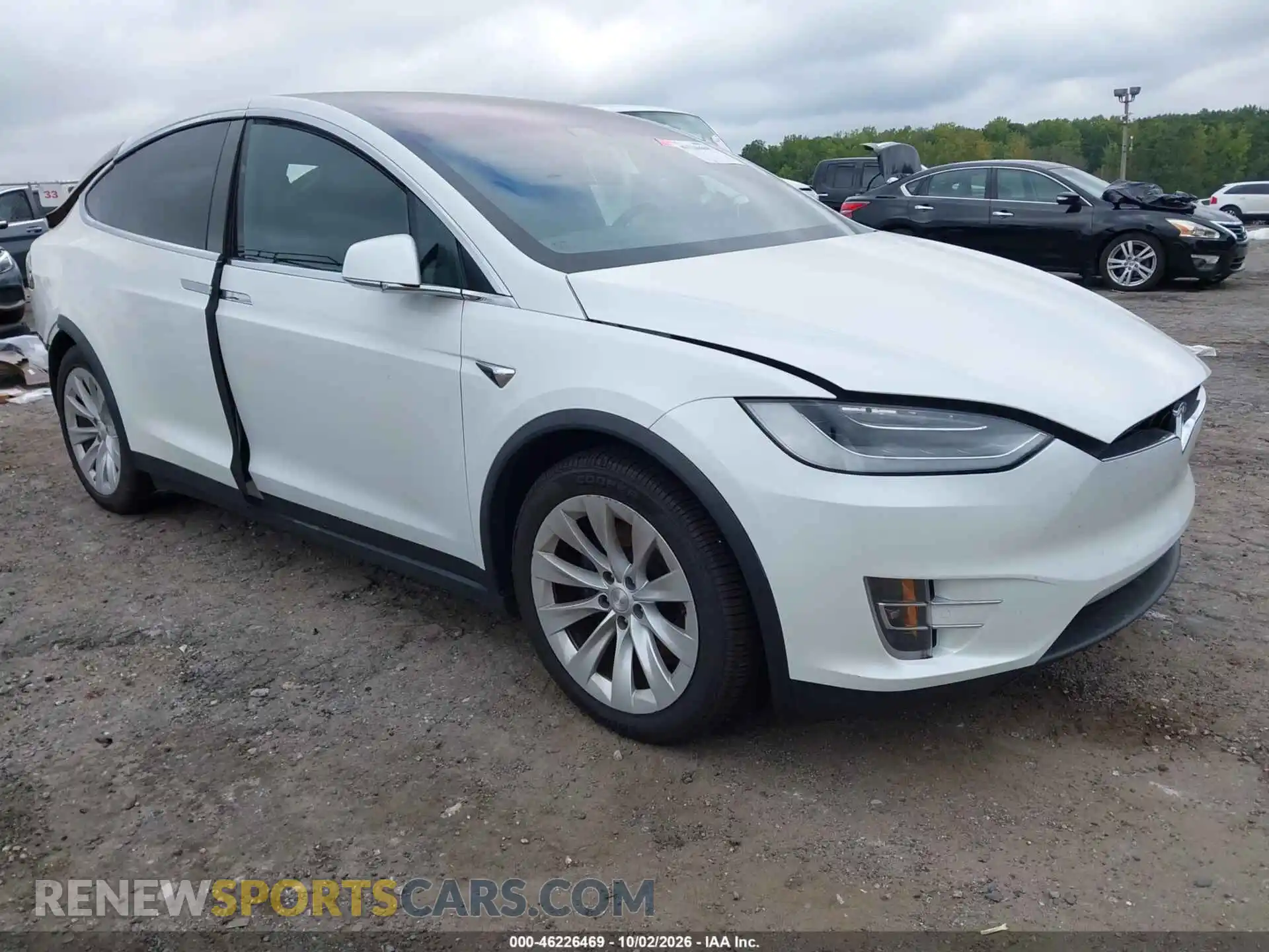 1 Photograph of a damaged car 5YJXCDE27MF324741 TESLA MODEL X 2021