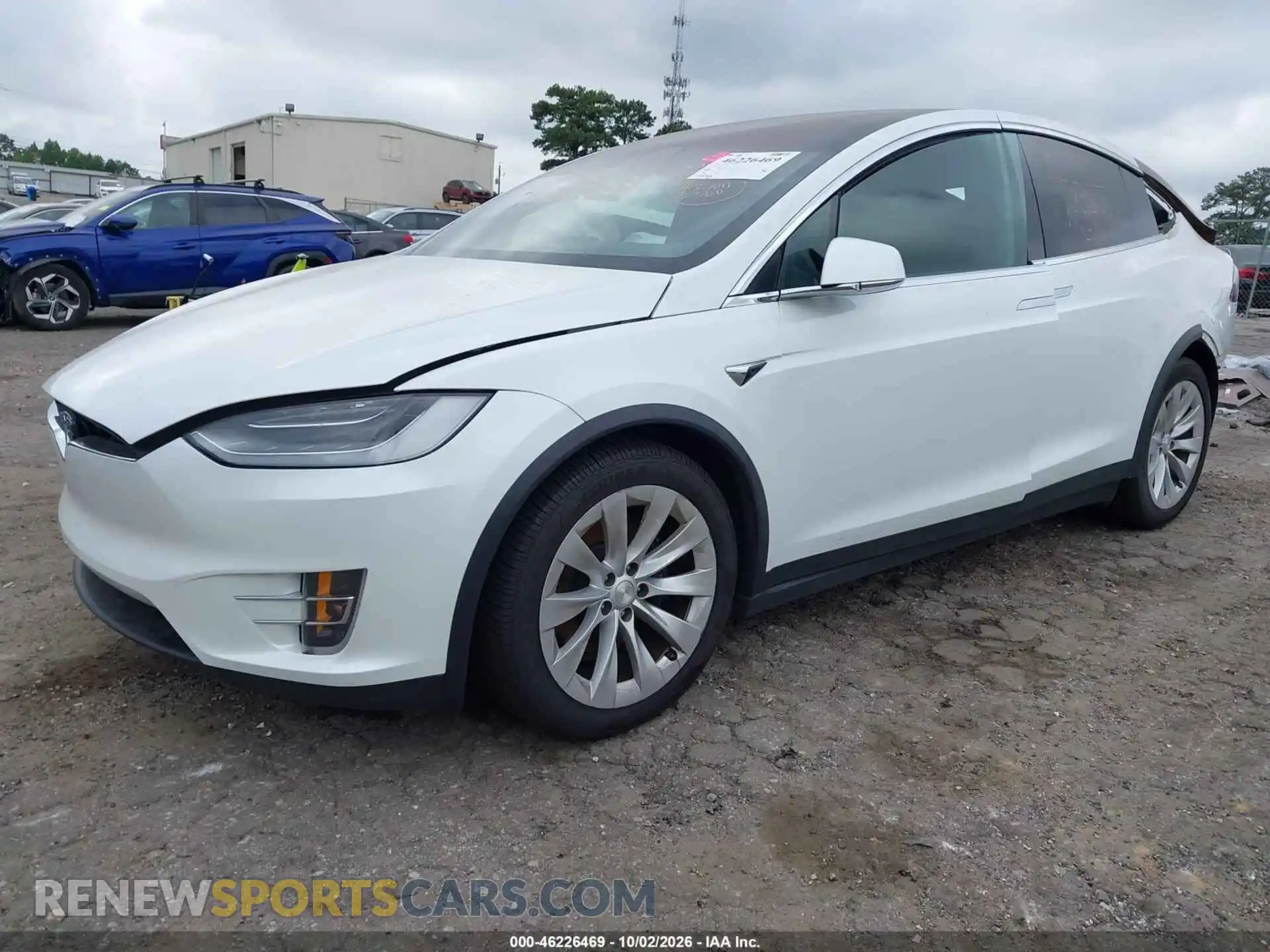 2 Photograph of a damaged car 5YJXCDE27MF324741 TESLA MODEL X 2021
