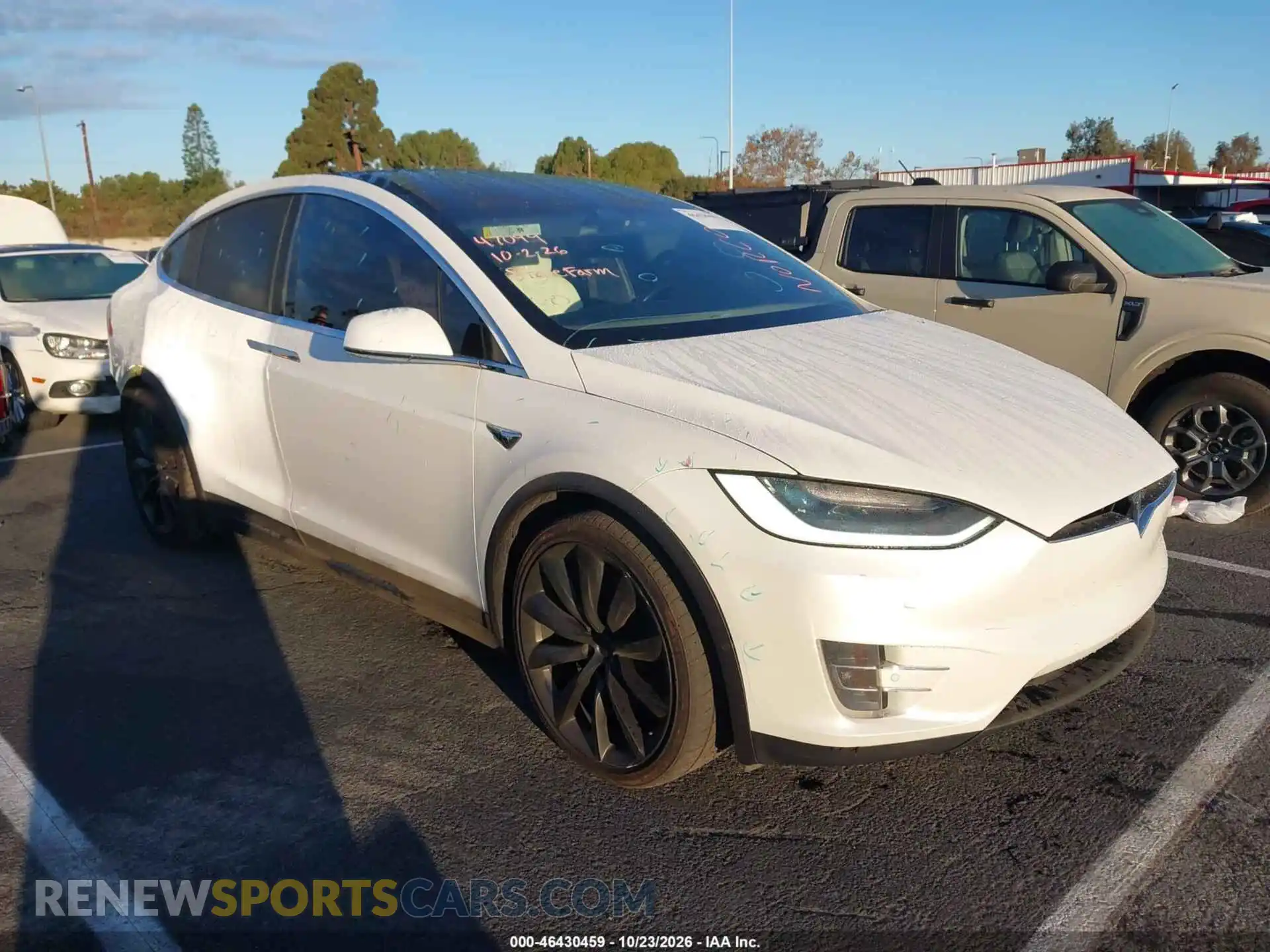 1 Photograph of a damaged car 5YJXCDE29MF322618 TESLA MODEL X 2021