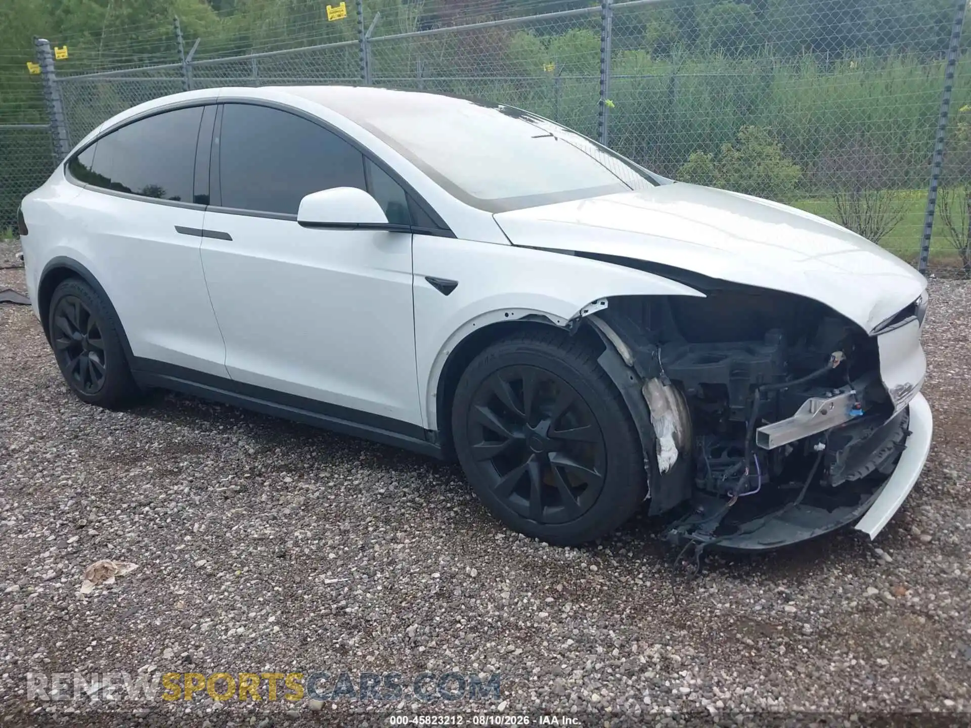 1 Photograph of a damaged car 7SAXCBE50NF364131 TESLA MODEL X 2022
