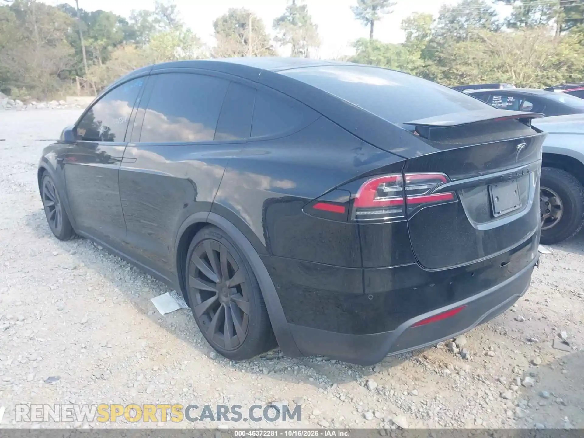 3 Фотография поврежденного автомобиля 7SAXCBE55NF354212 TESLA MODEL X 2022