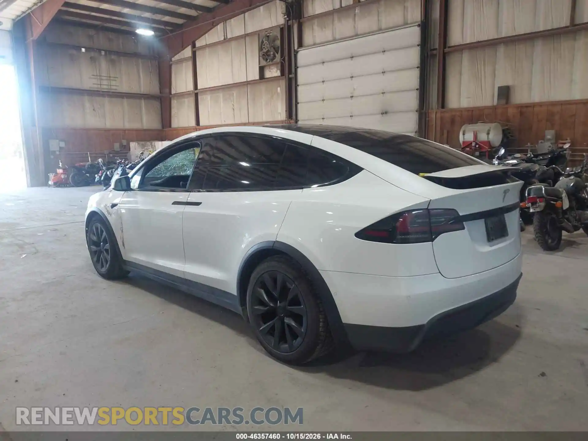 3 Фотография поврежденного автомобиля 7SAXCBE56NF335913 TESLA MODEL X 2022
