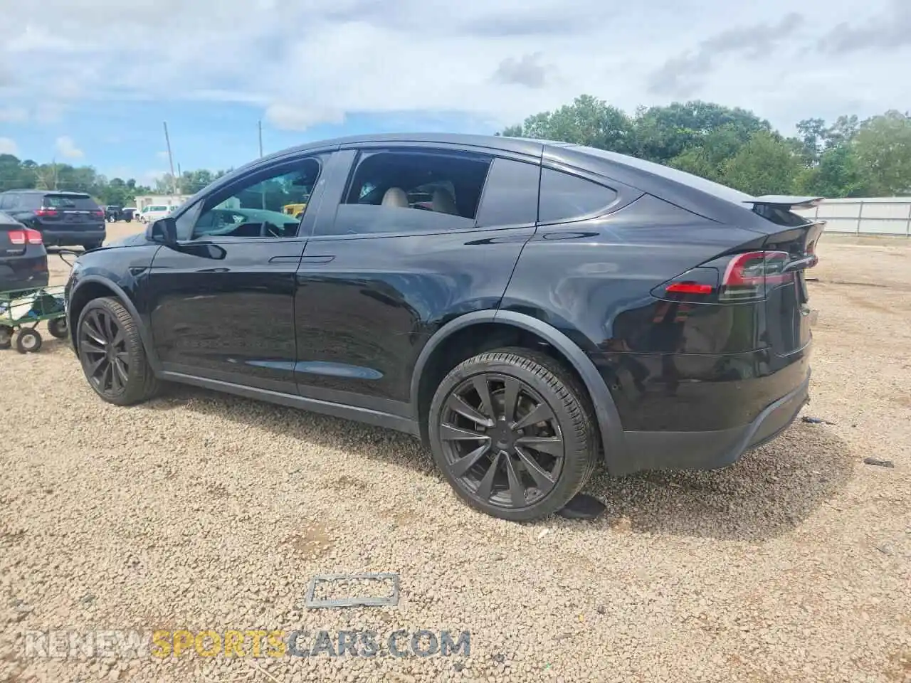 2 Photograph of a damaged car 7SAXCBE59NF361244 TESLA MODEL X 2022