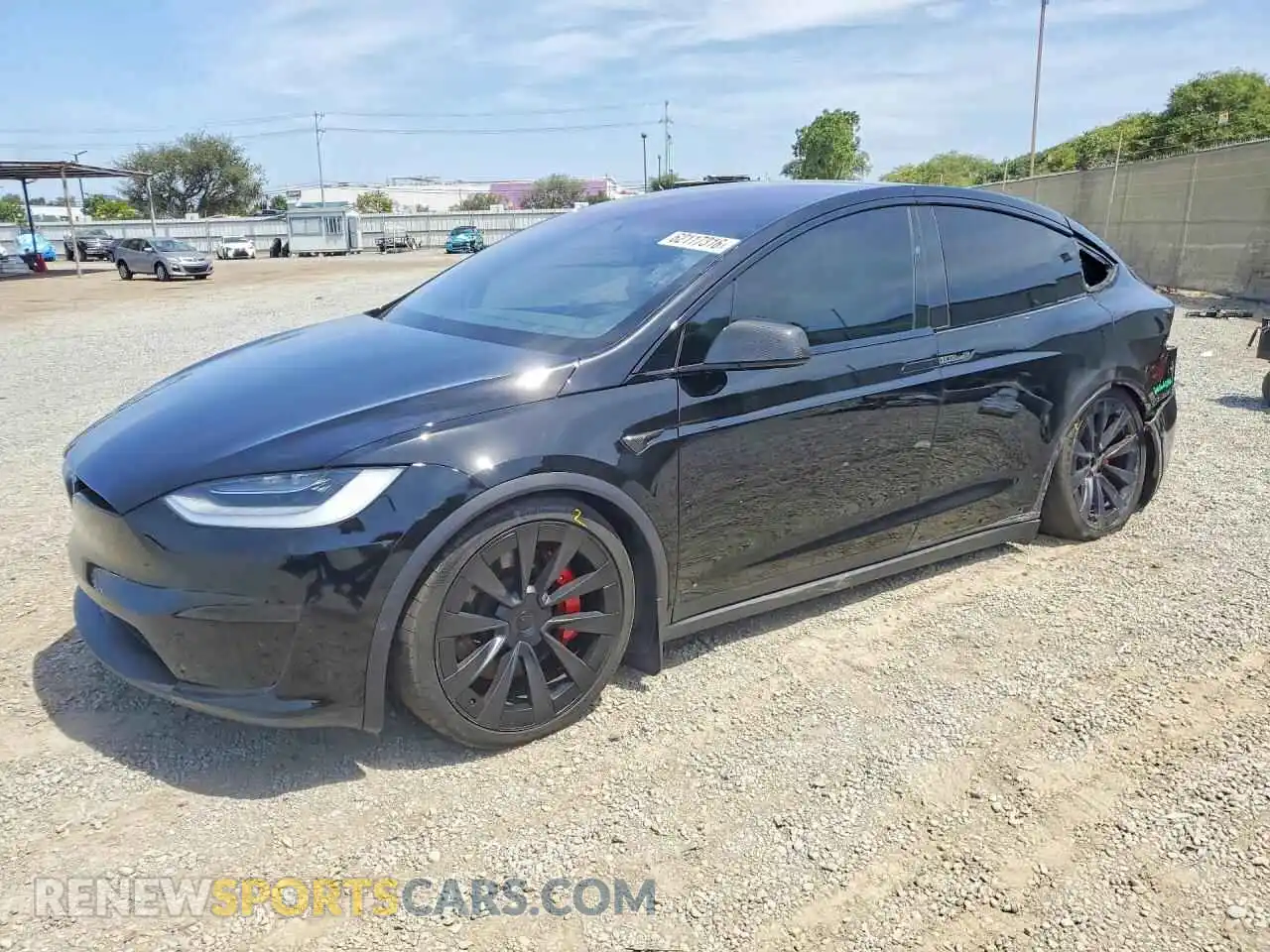 1 Фотография поврежденного автомобиля 7SAXCBE60NF333714 TESLA MODEL X 2022