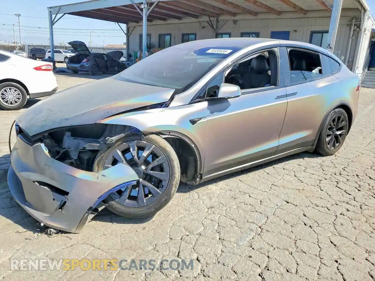 1 fotografías del automóvil dañado 7SAXCBE6XNF332327 TESLA MODEL X 2022