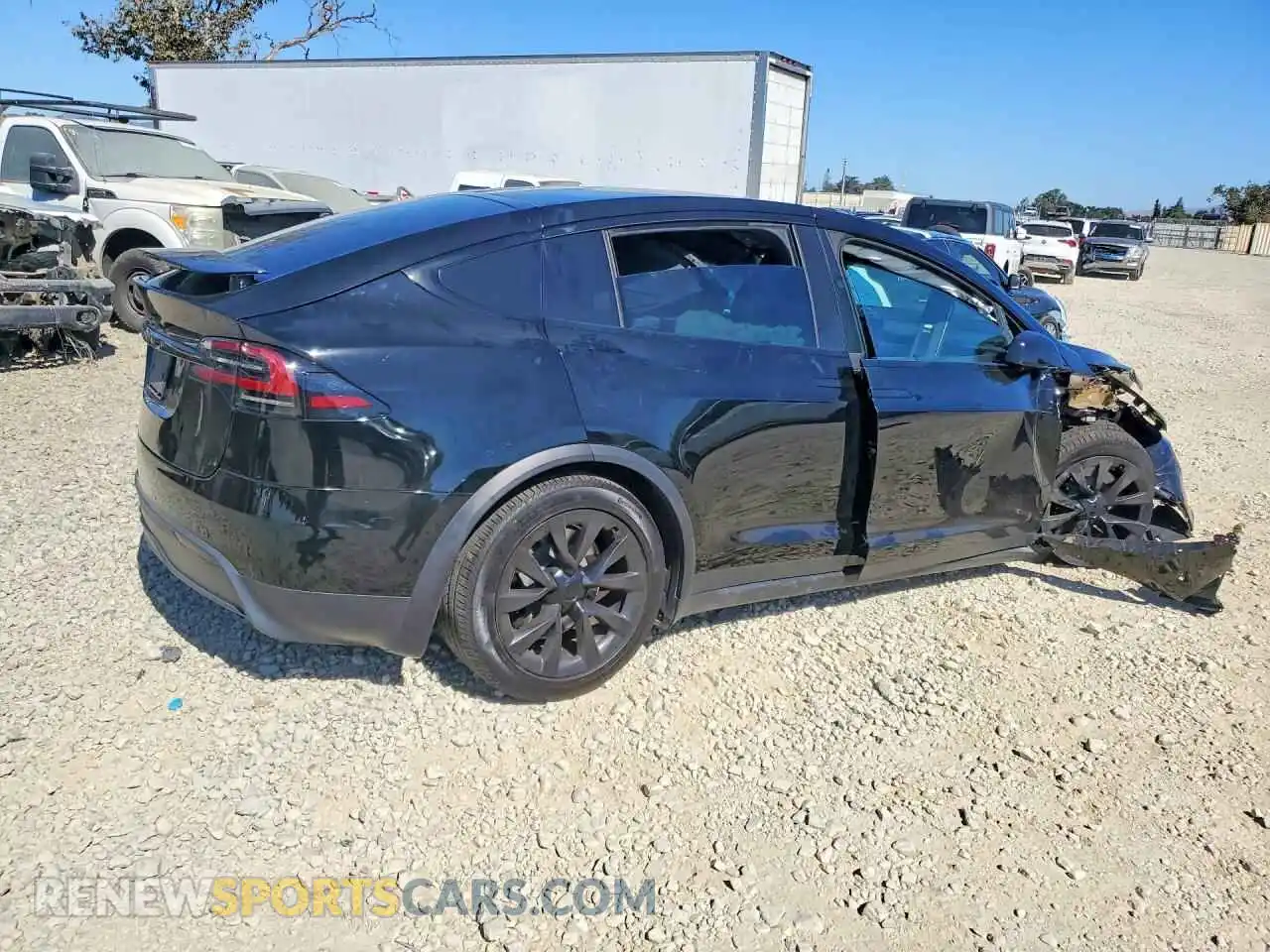3 Photograph of a damaged car 7SAXCAE53PF386380 TESLA MODEL X 2023