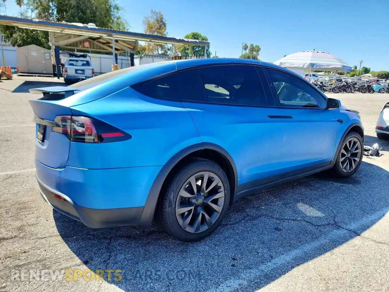 3 Фотография поврежденного автомобиля 7SAXCAE54PF403607 TESLA MODEL X 2023