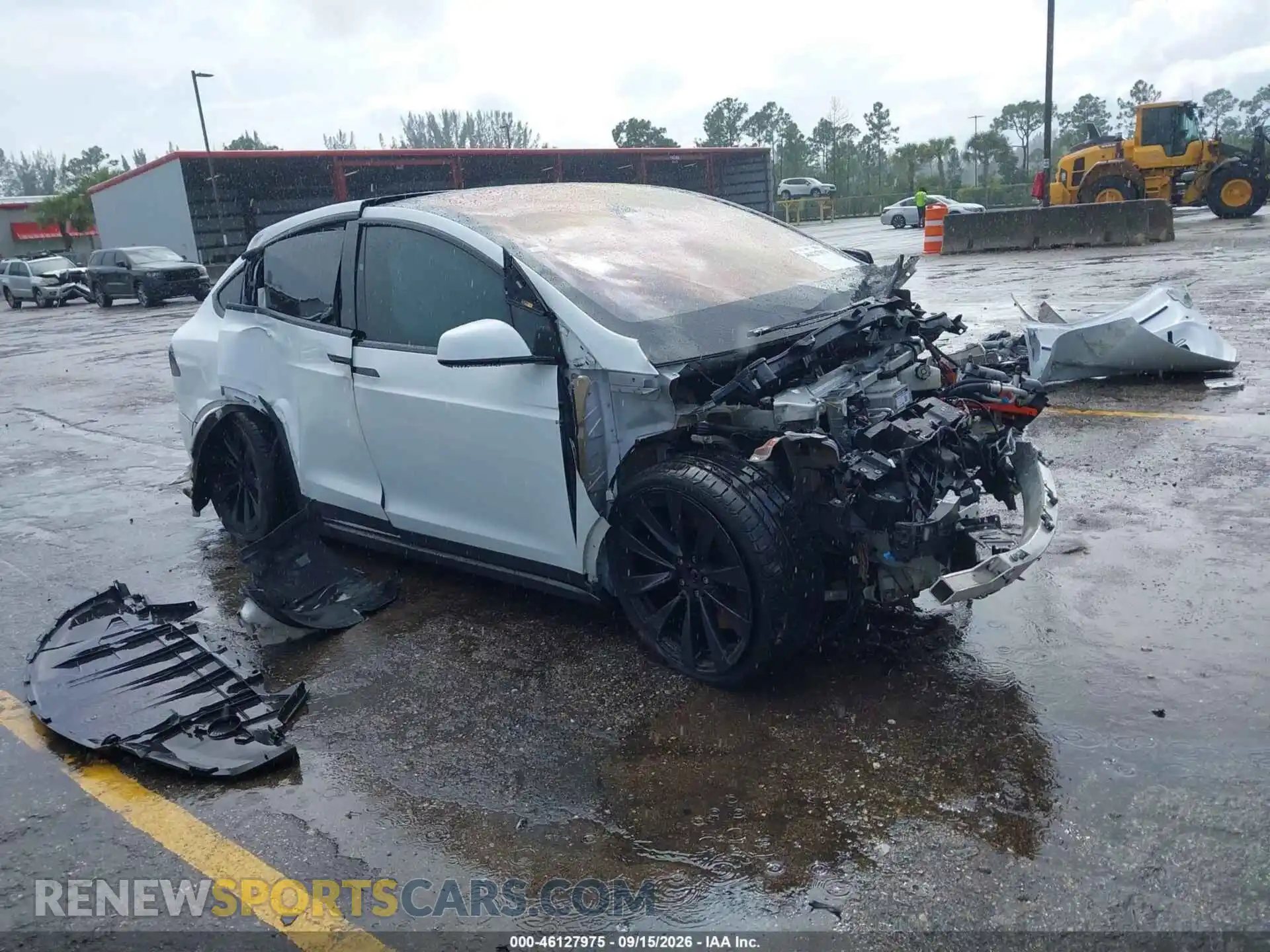 1 Photograph of a damaged car 7SAXCAE55PF366342 TESLA MODEL X 2023