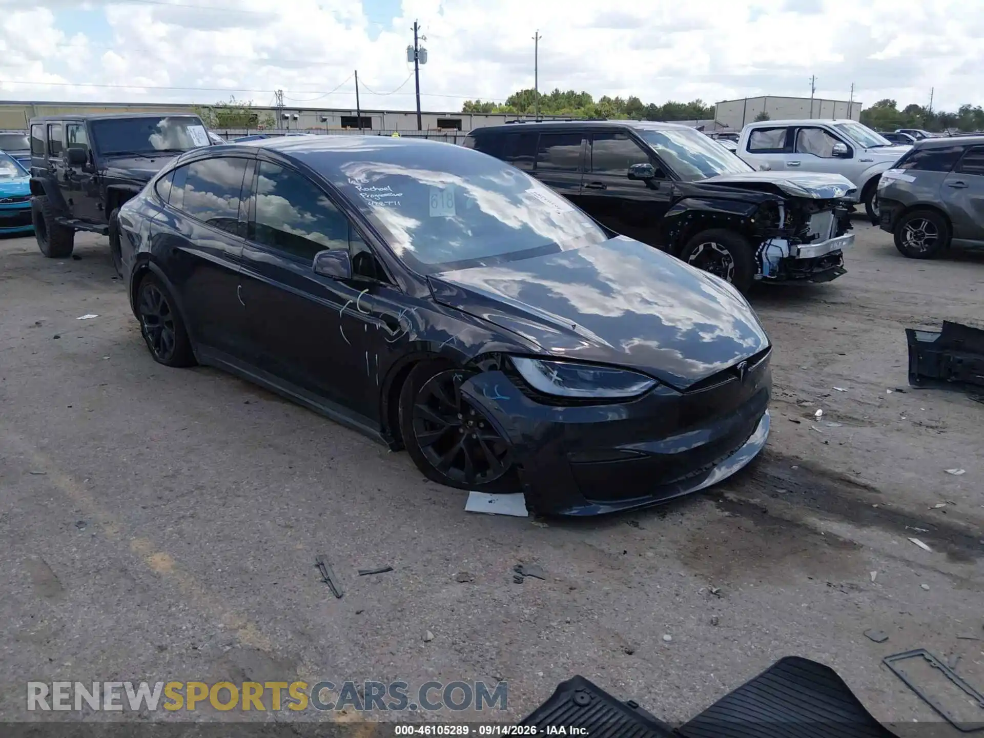 1 fotografías del automóvil dañado 7SAXCAE5XPF428771 TESLA MODEL X 2023
