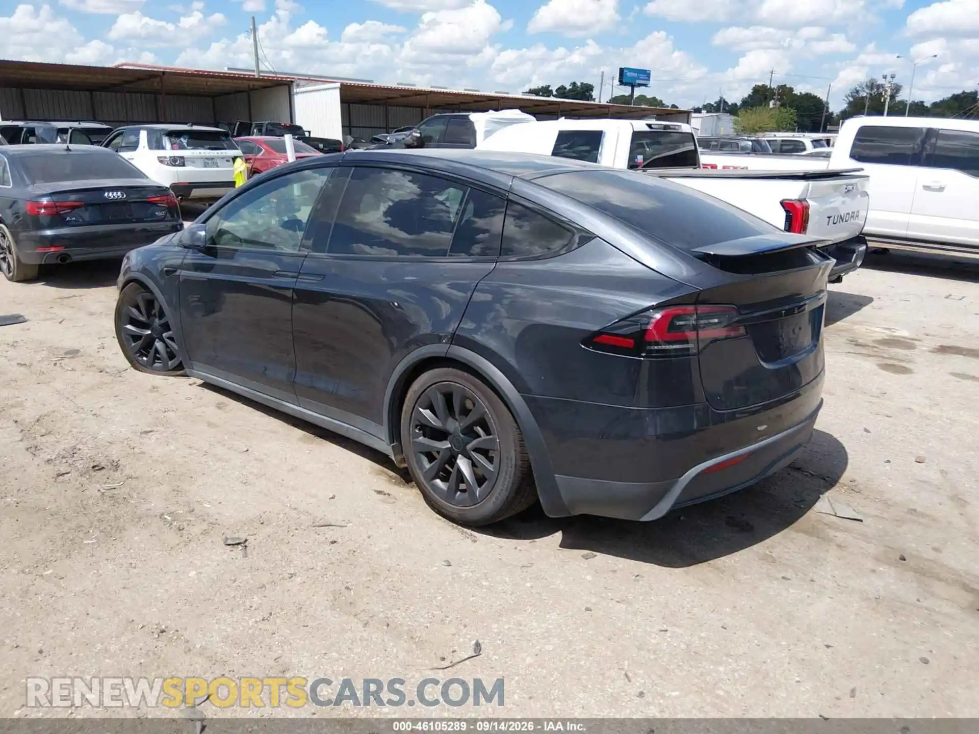 3 fotografías del automóvil dañado 7SAXCAE5XPF428771 TESLA MODEL X 2023