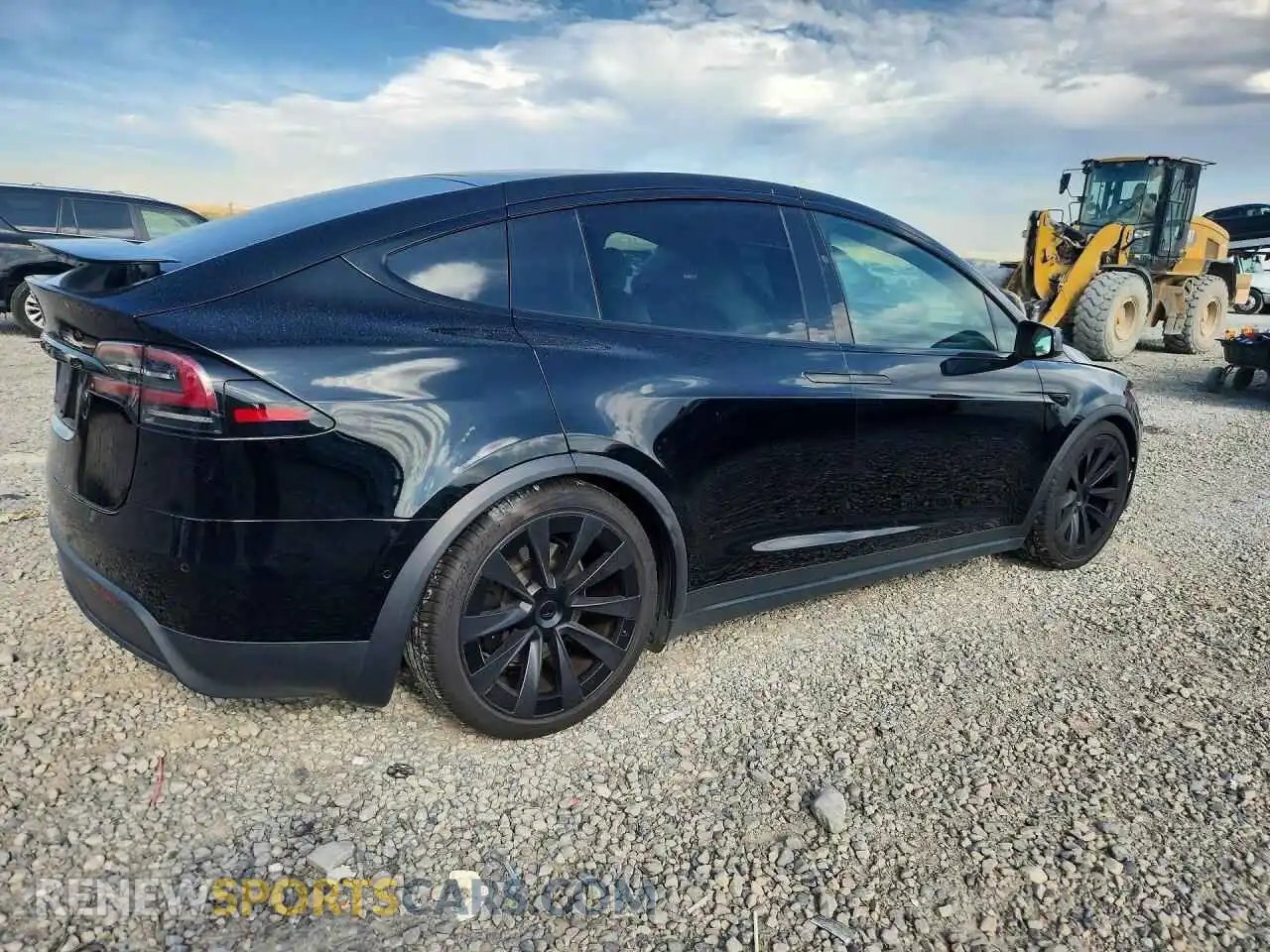 3 Photograph of a damaged car 7SAXCBE55PF370400 TESLA MODEL X 2023