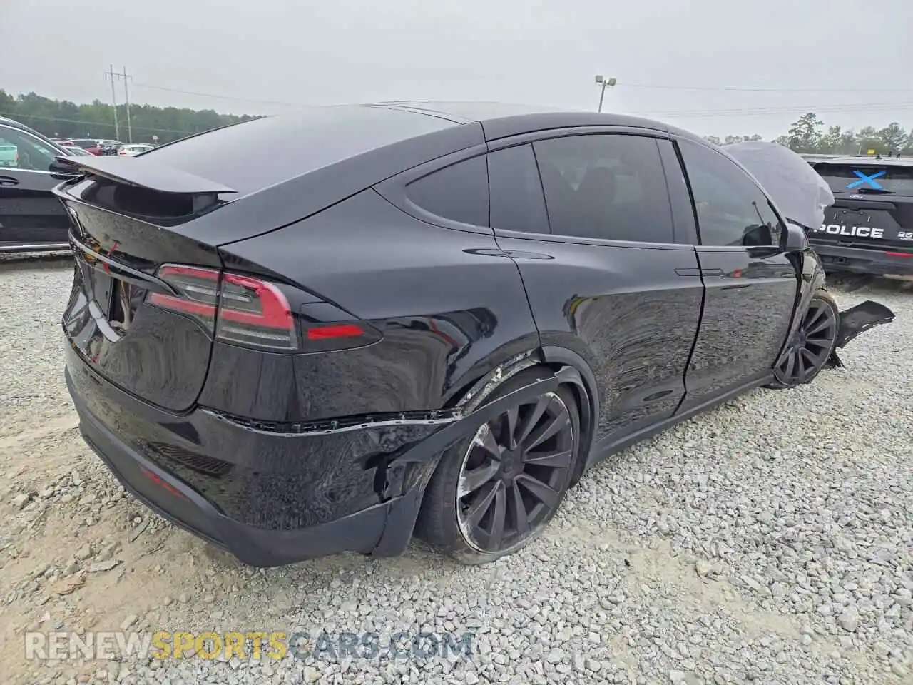 3 Photograph of a damaged car 7SAXCBE55PF375600 TESLA MODEL X 2023