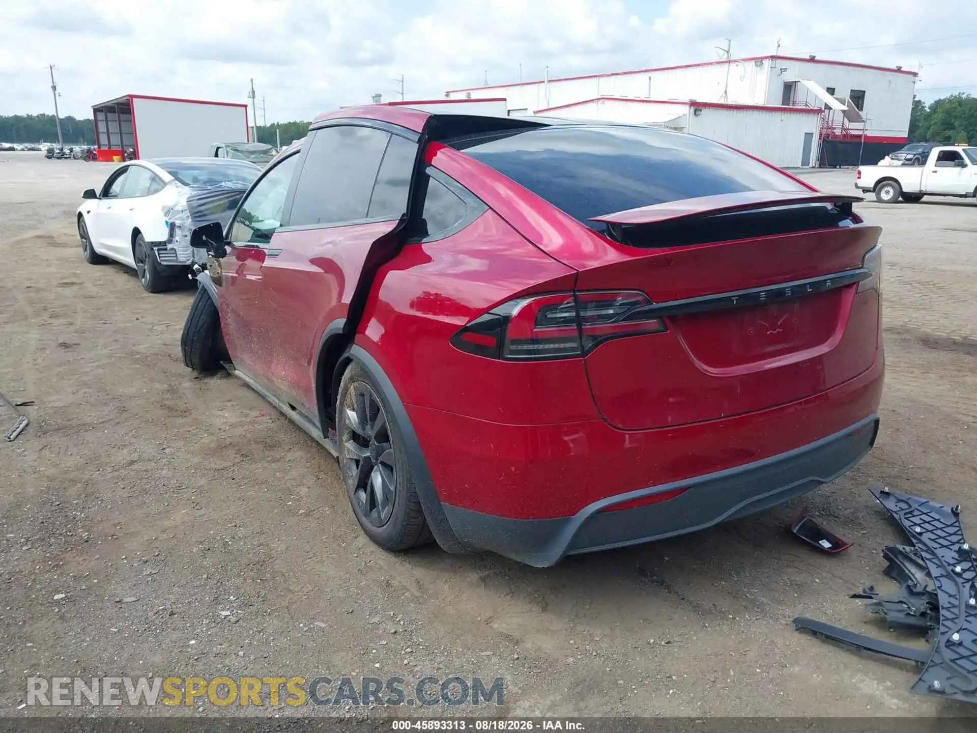 3 Photograph of a damaged car 7SAXCBE56PF410192 TESLA MODEL X 2023