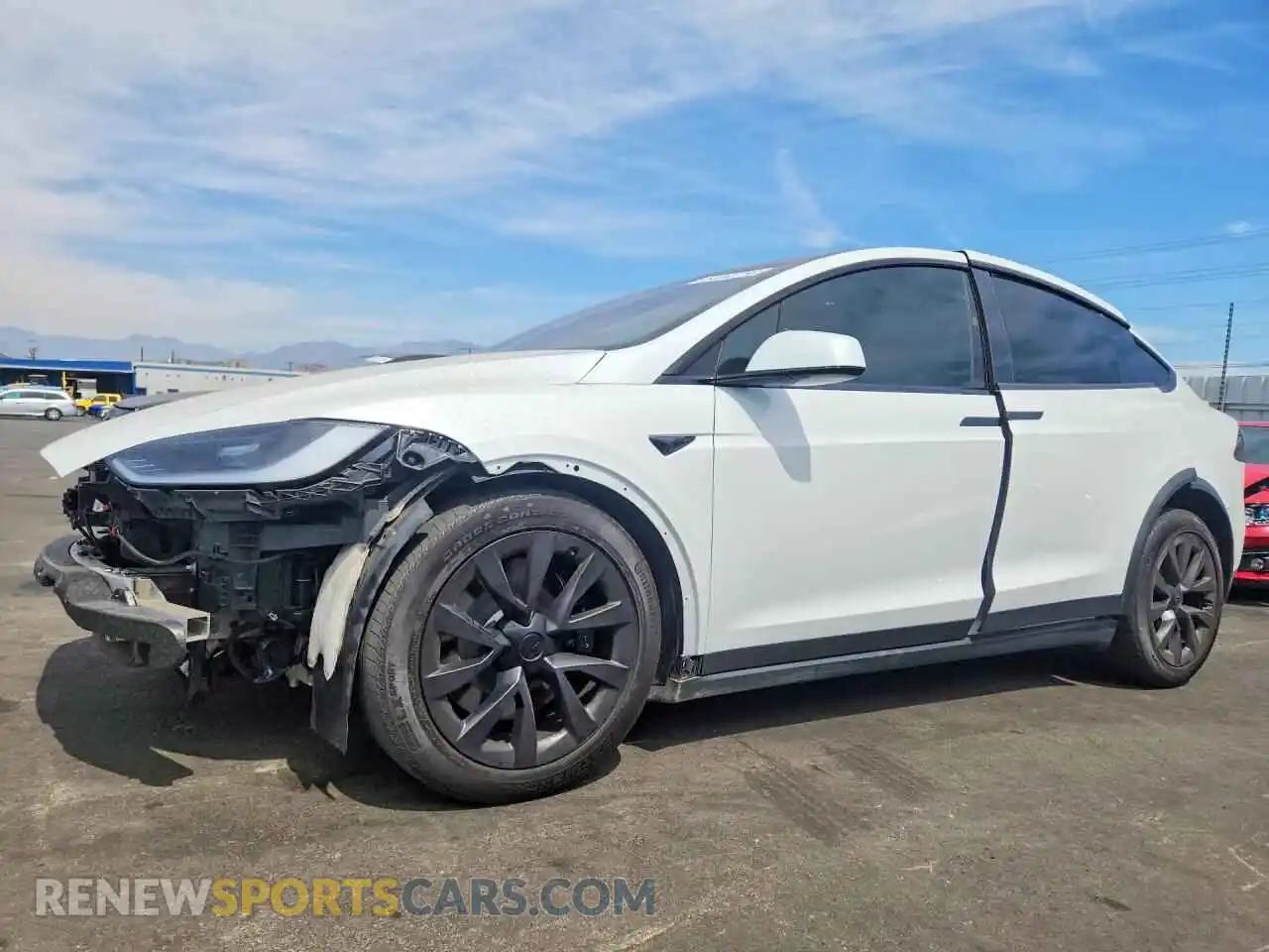 1 Photograph of a damaged car 7SAXCBE56PF425209 TESLA MODEL X 2023