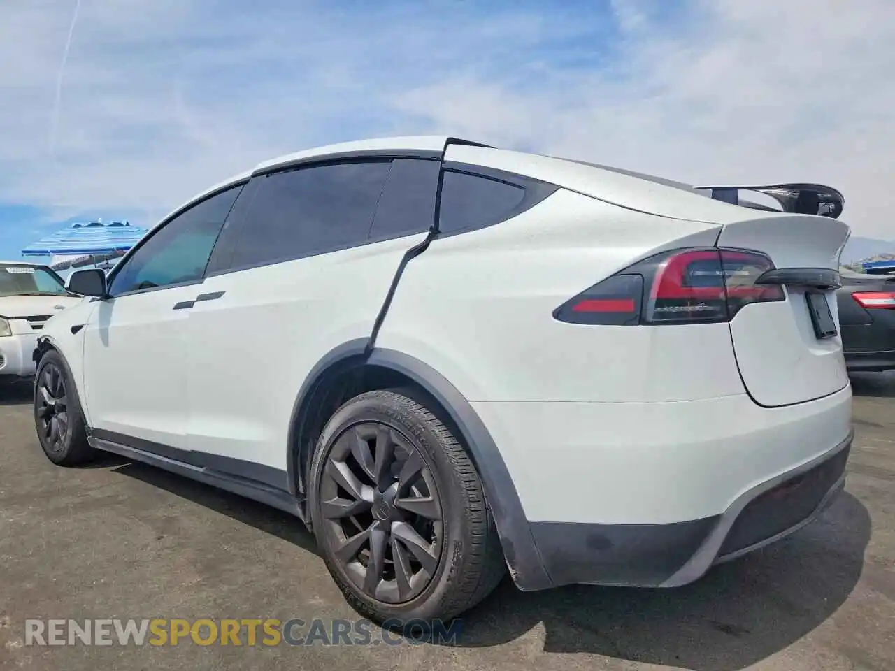 2 Photograph of a damaged car 7SAXCBE56PF425209 TESLA MODEL X 2023
