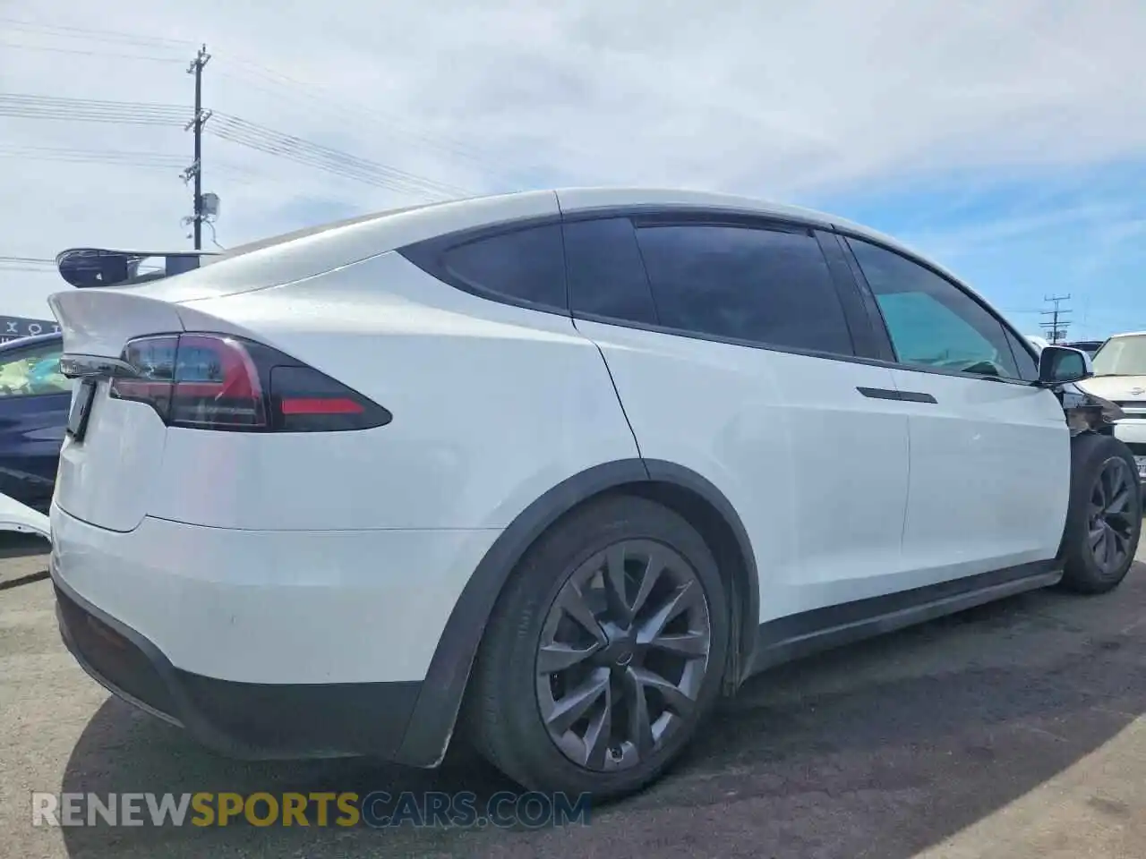 3 Photograph of a damaged car 7SAXCBE56PF425209 TESLA MODEL X 2023