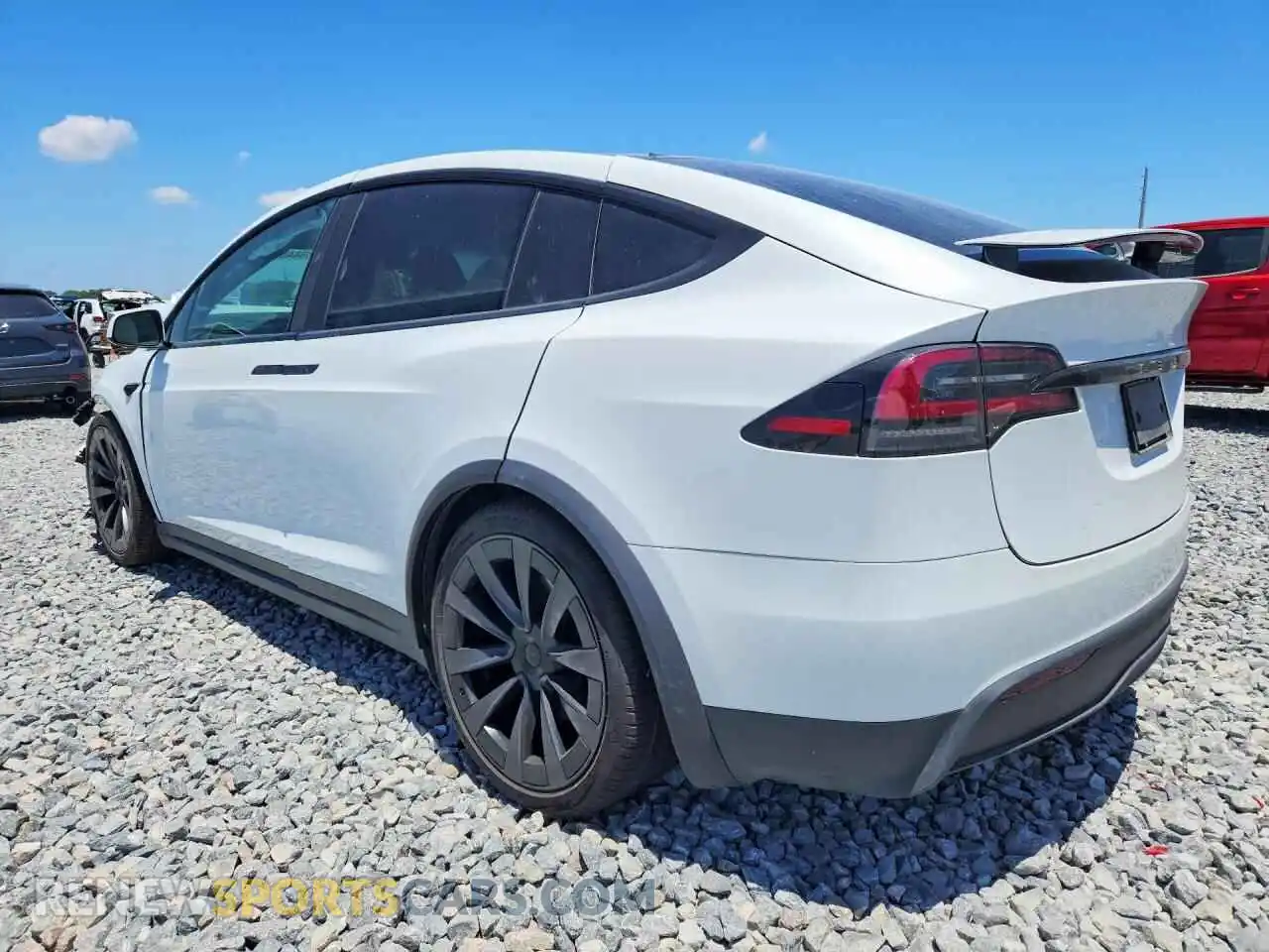 2 Photograph of a damaged car 7SAXCBE57PF404238 TESLA MODEL X 2023