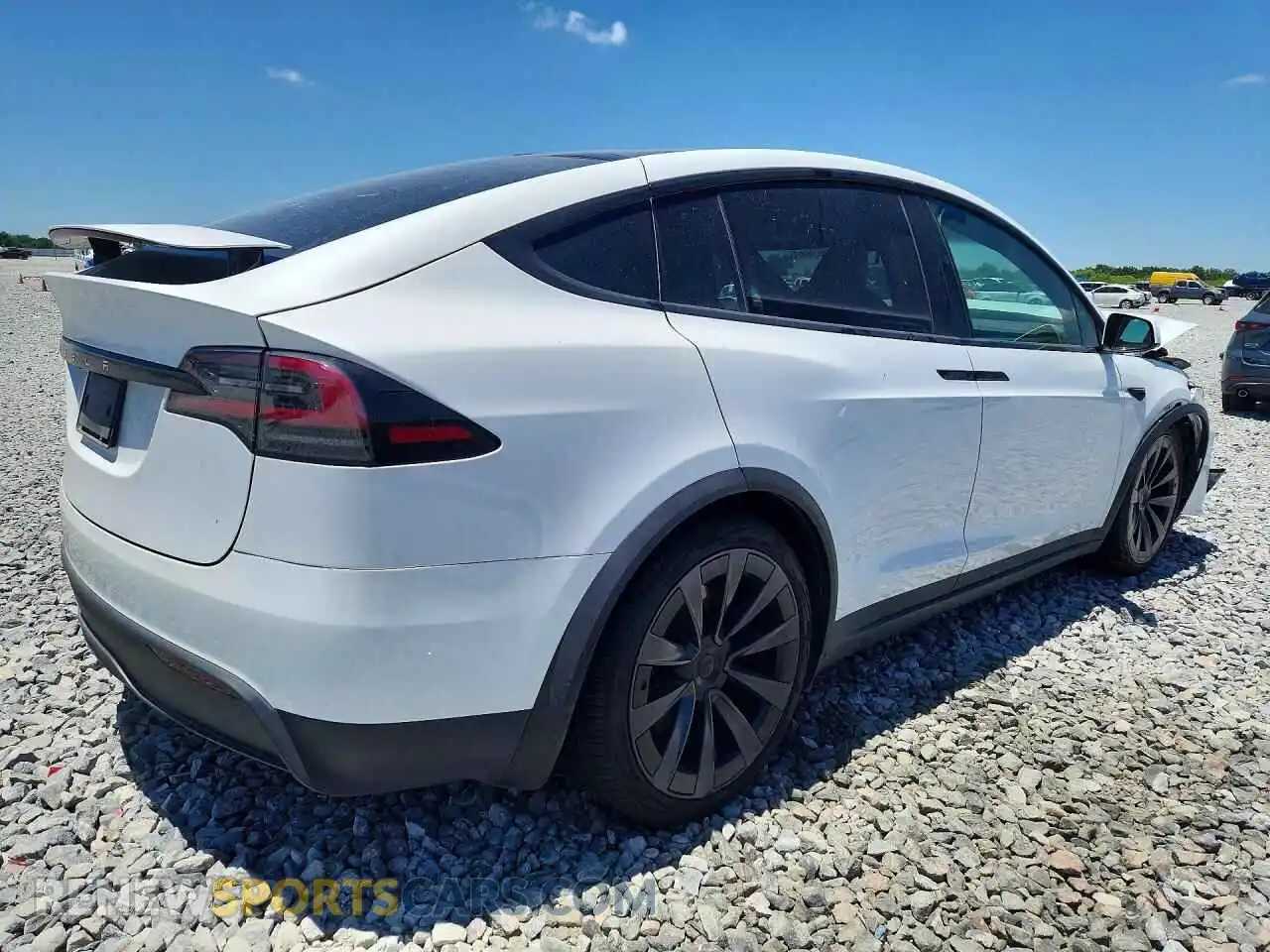 3 Photograph of a damaged car 7SAXCBE57PF404238 TESLA MODEL X 2023