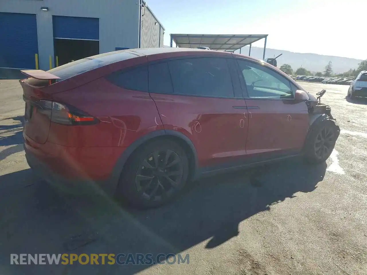 3 Фотография поврежденного автомобиля 7SAXCBE58PF416897 TESLA MODEL X 2023