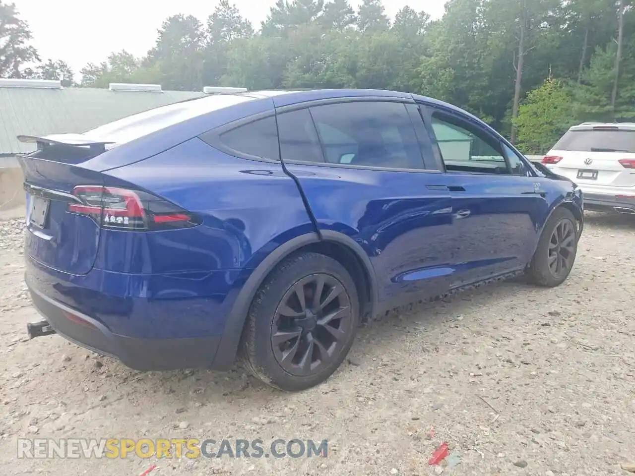 3 Фотография поврежденного автомобиля 7SAXCBE5XPF402354 TESLA MODEL X 2023