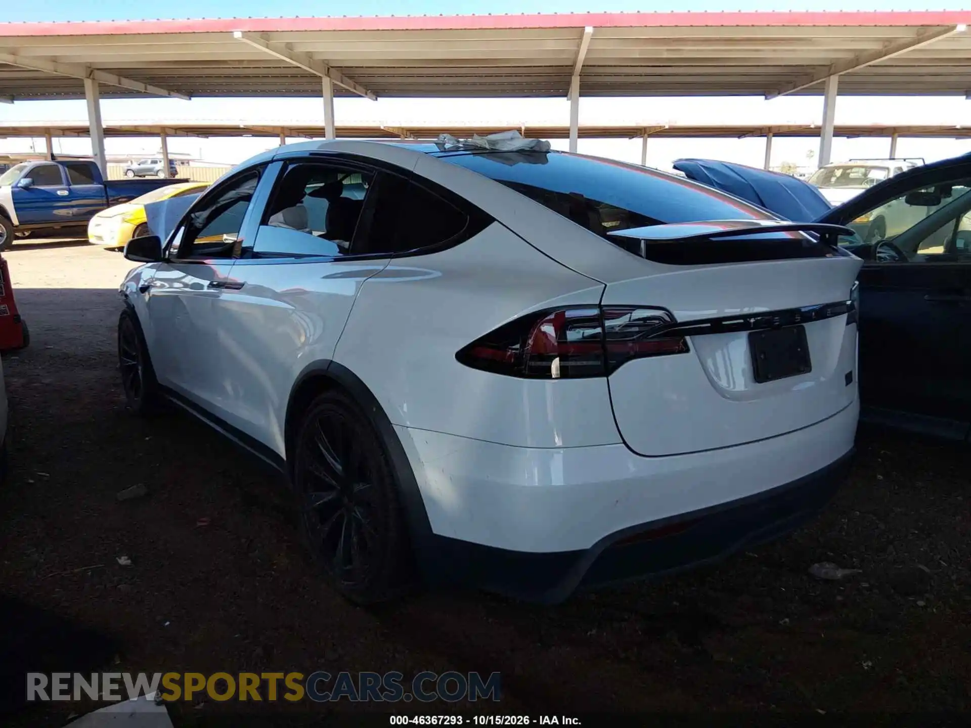3 Photograph of a damaged car 7SAXCBE63PF428707 TESLA MODEL X 2023