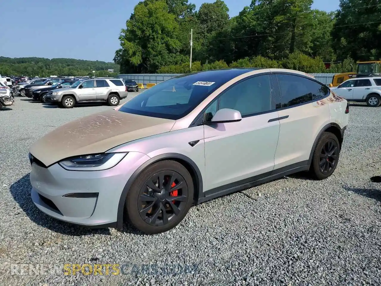 1 fotografías del automóvil dañado 7SAXCBE64PF395426 TESLA MODEL X 2023