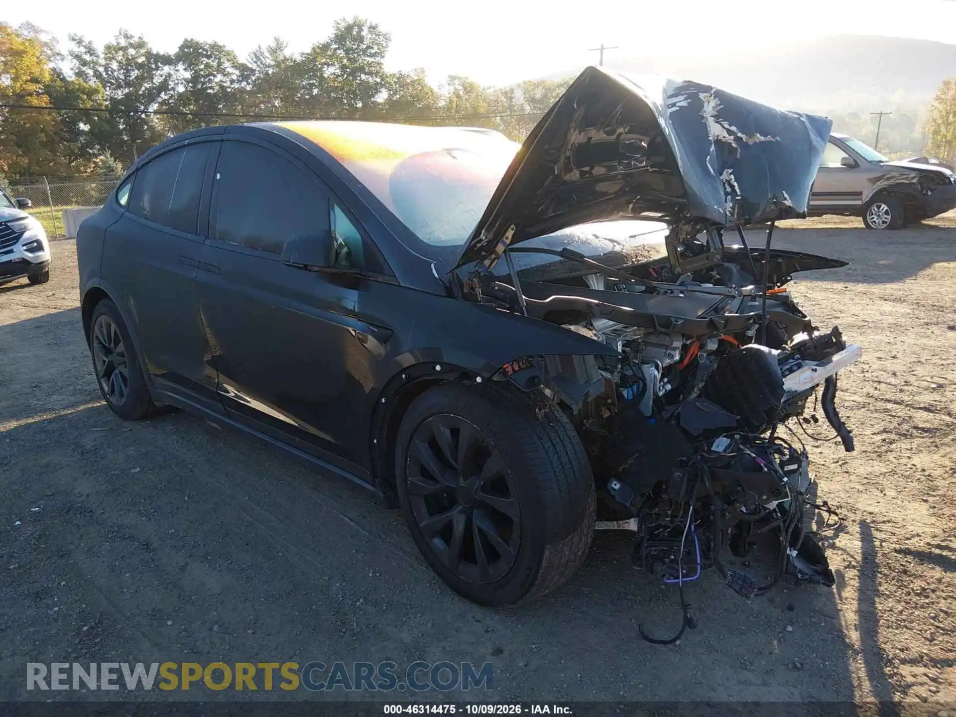 1 Фотография поврежденного автомобиля 7SAXCBE68PF374255 TESLA MODEL X 2023