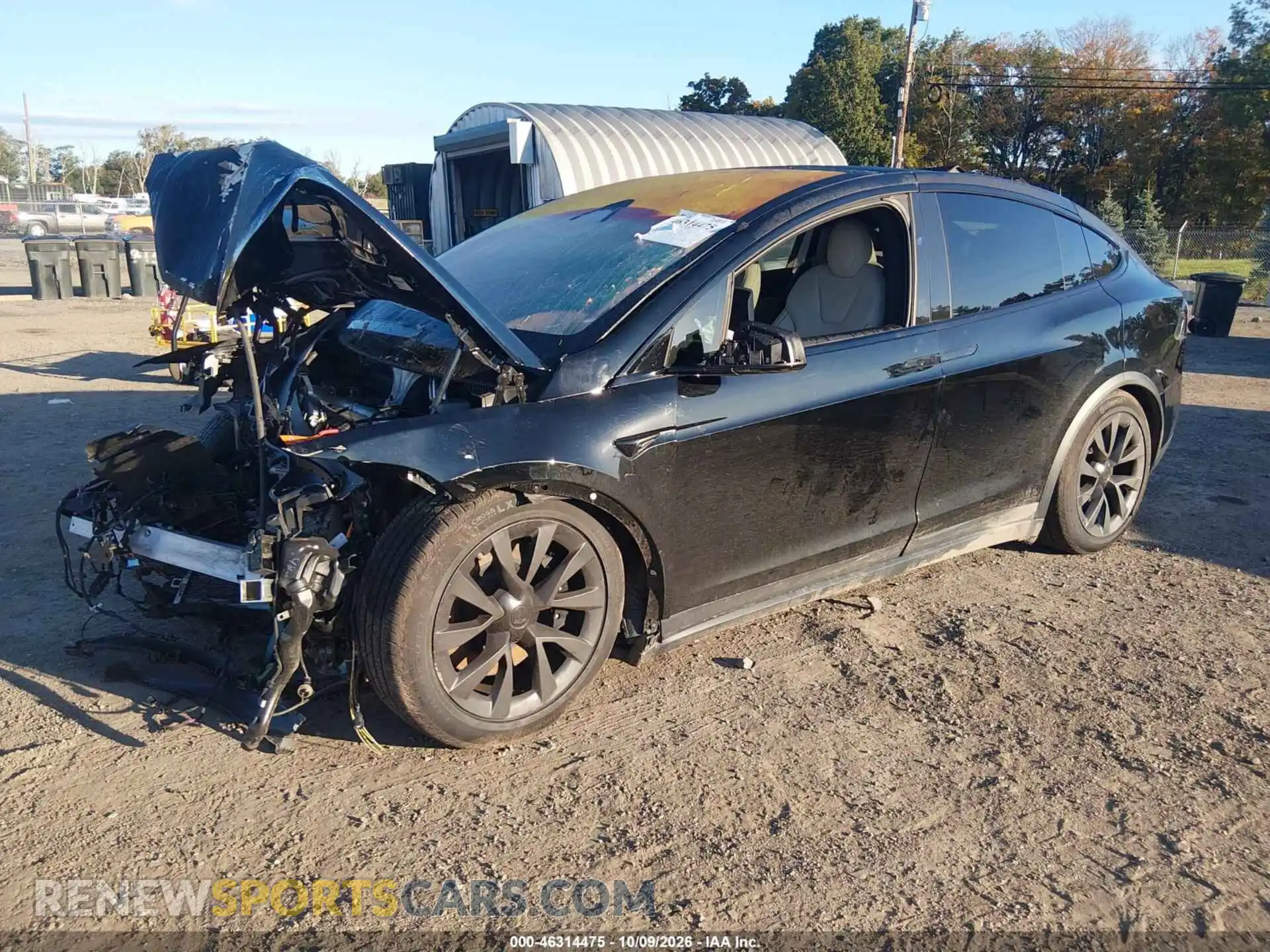 2 Фотография поврежденного автомобиля 7SAXCBE68PF374255 TESLA MODEL X 2023