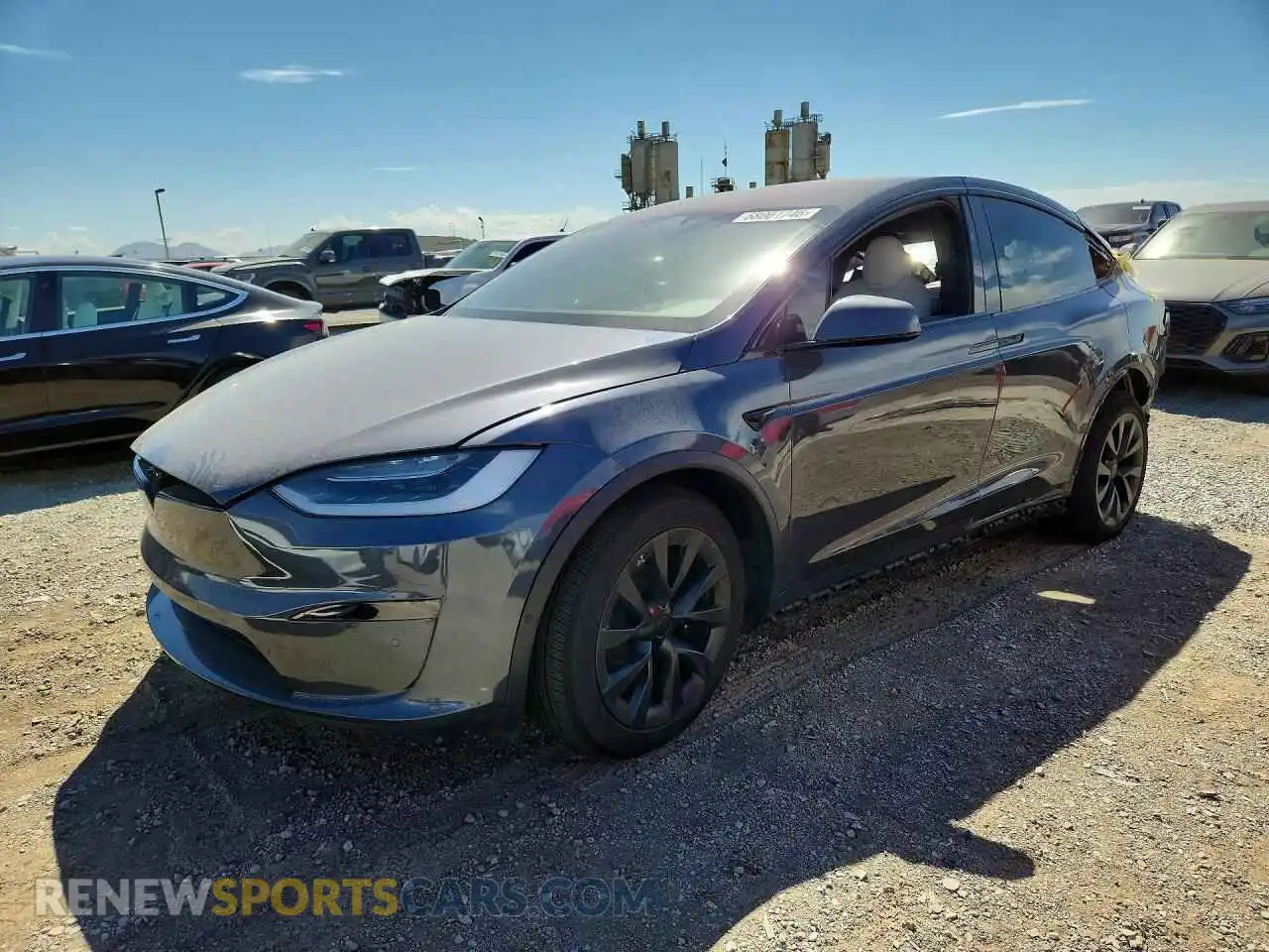1 Фотография поврежденного автомобиля 7SAXCDE56PF368019 TESLA MODEL X 2023