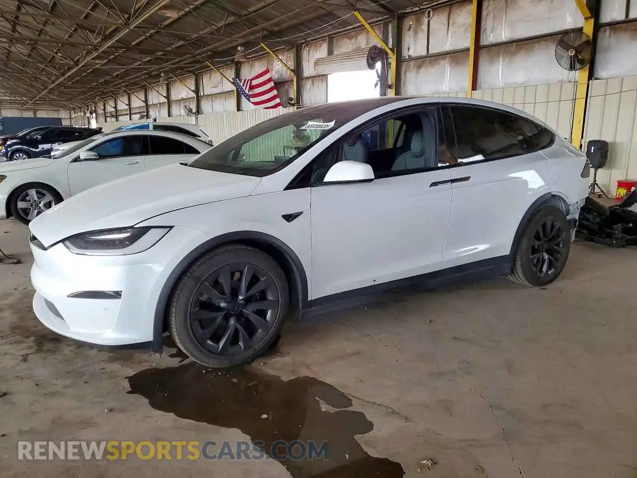 1 Photograph of a damaged car 7SAXCDE56PF378694 TESLA MODEL X 2023