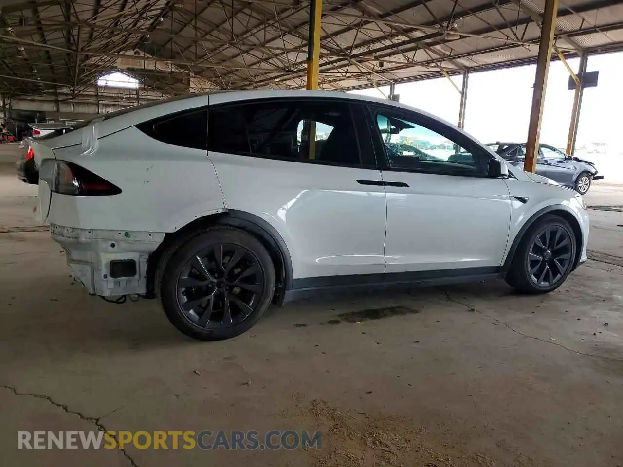 3 Photograph of a damaged car 7SAXCDE56PF378694 TESLA MODEL X 2023